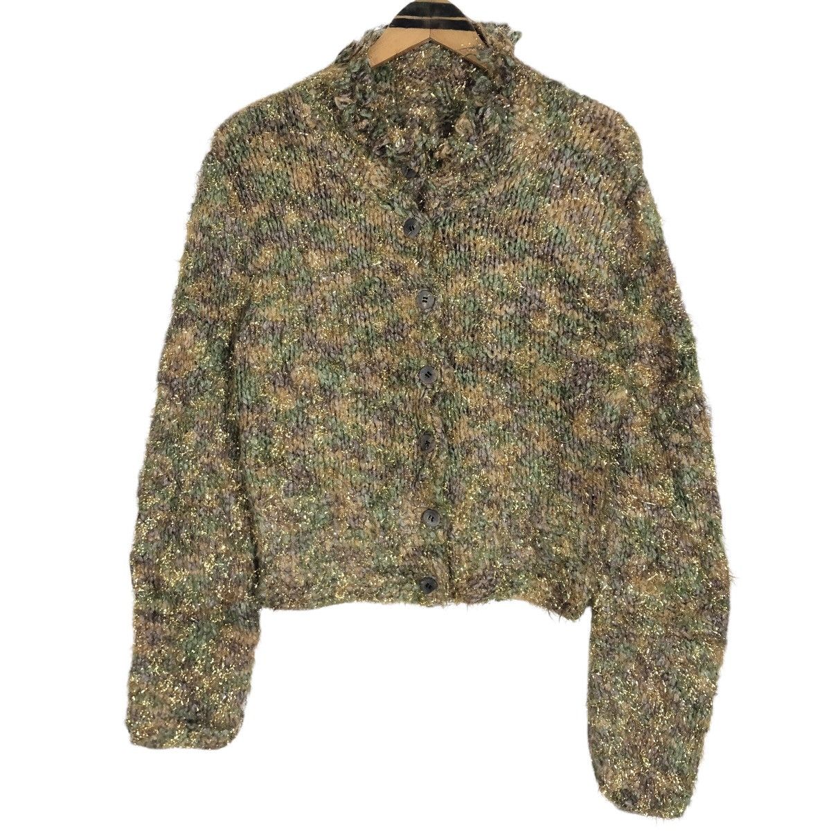 Issey Miyake Haat Issey Miyake A/W 2015 Knitted Sweater Button Up Size XXS / US 00 / IT 34 - 1 Thumbnail