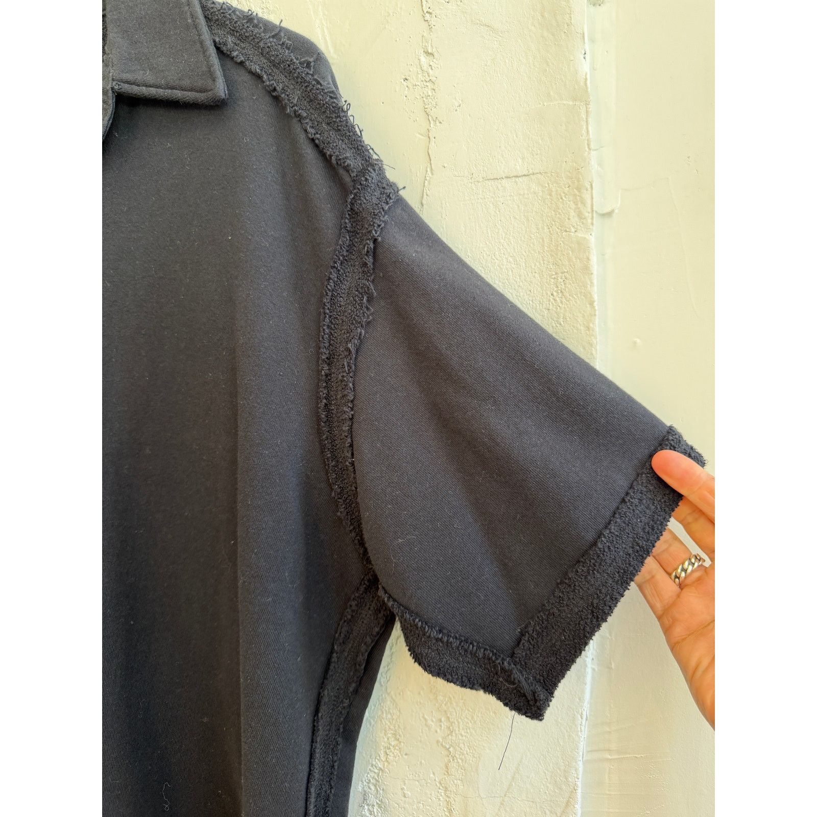 Greg Lauren Greg Lauren SAMPLE Black Terry SS Studio Size US L / EU 52-54 / 3 - 2 Thumbnail