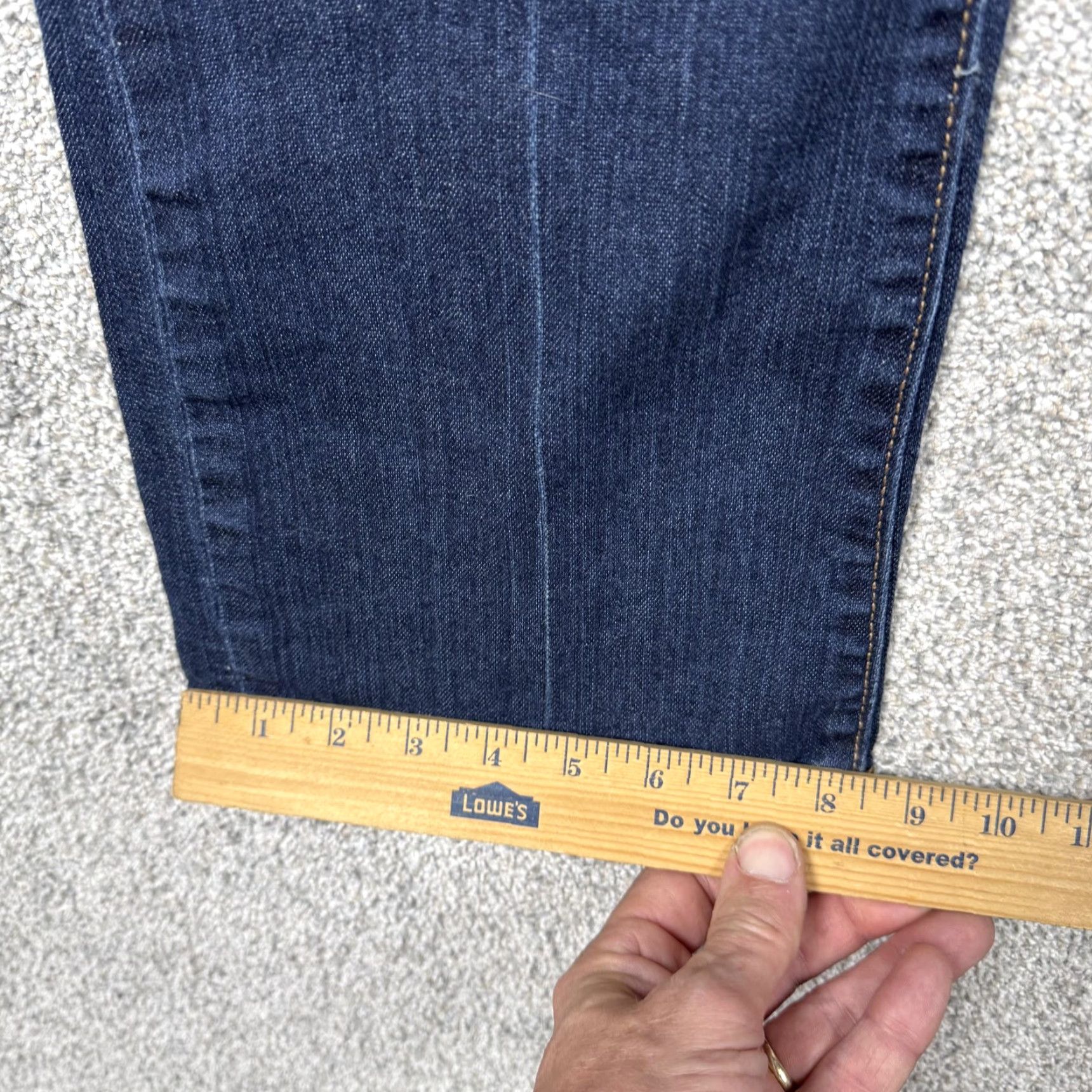 Old Navy VINTAGE? No, Old Navy The Flirt Jeans Womens 10 Tall Blue Mid Rise Bootcut Stretch Denim Jeans Size 32" / US 10 / IT 46 - 3 Thumbnail