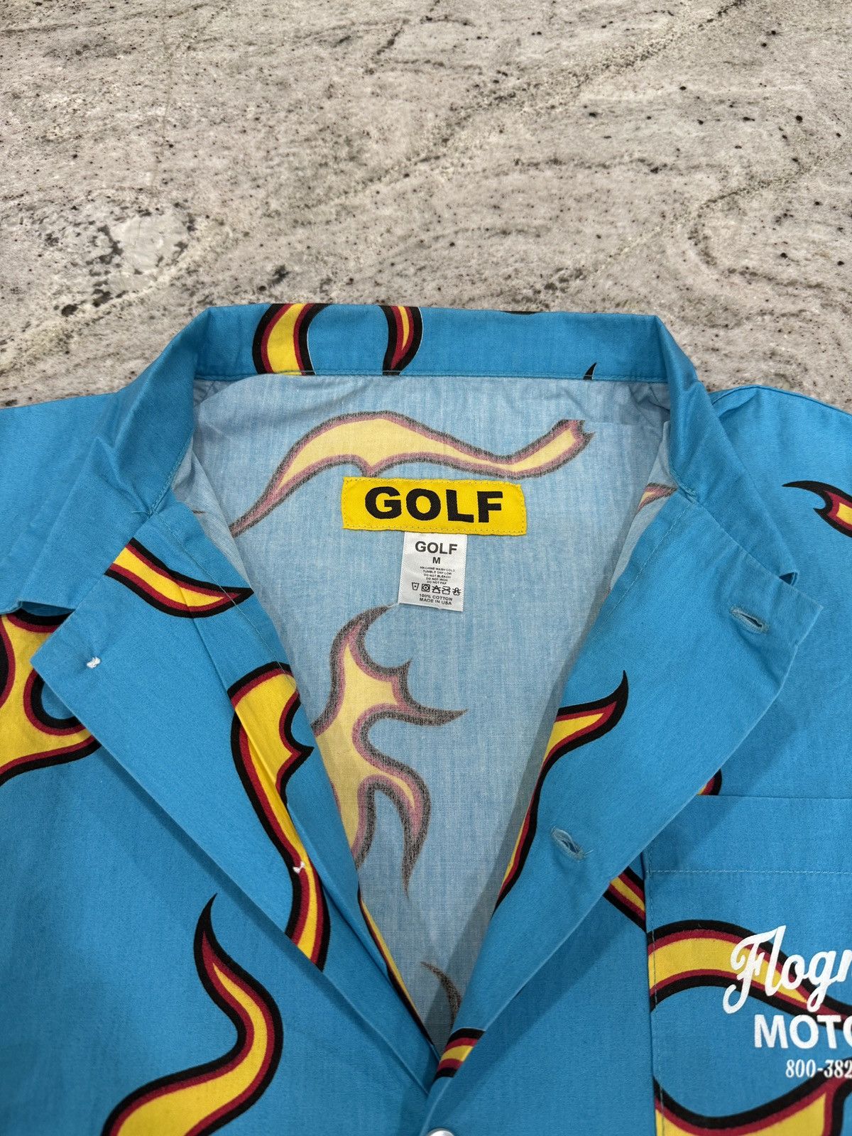 Golf Wang Golf wang 2015 flames button up Size US M / EU 48-50 / 2 - 4 Thumbnail