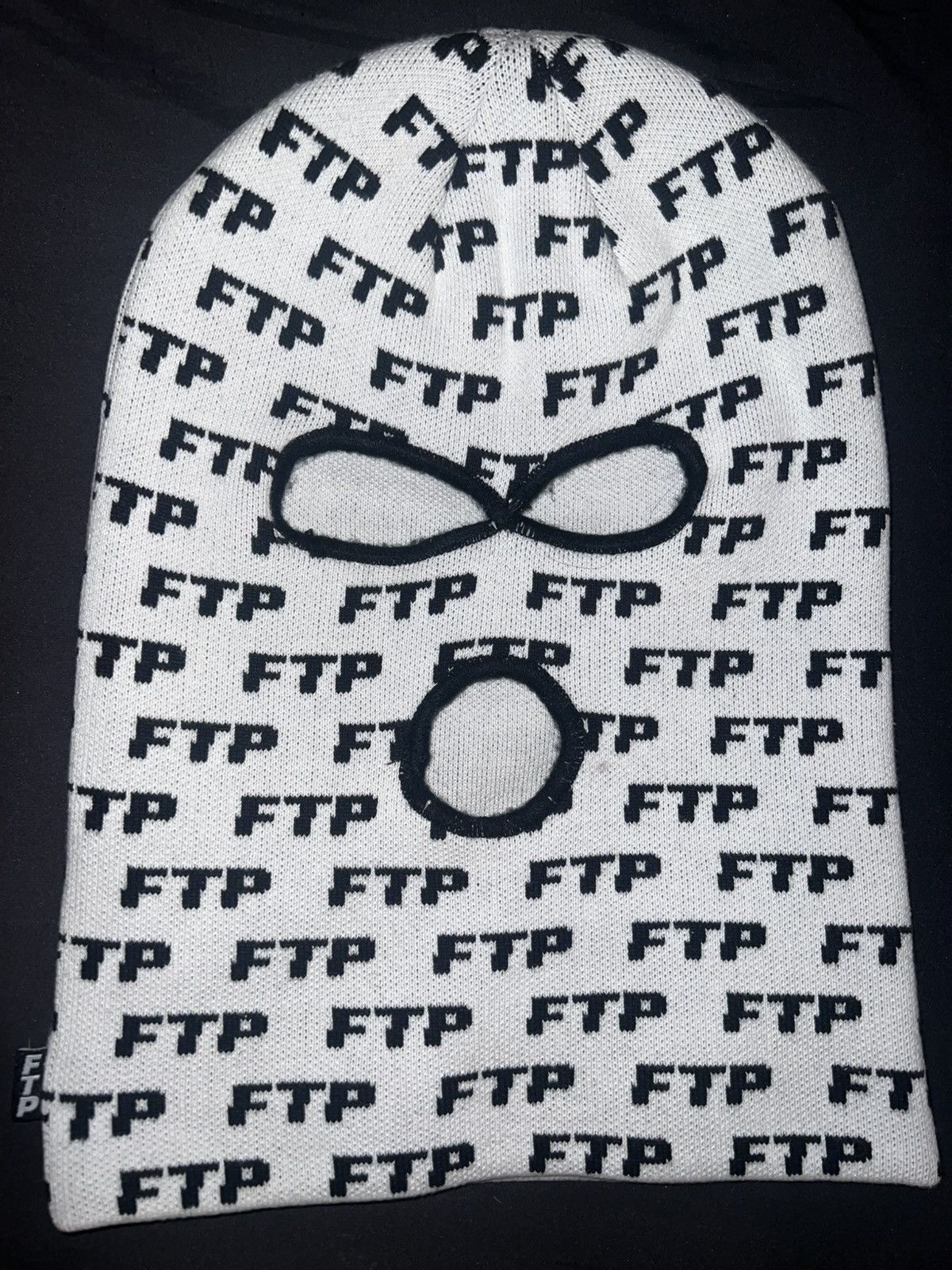 Fuck The Population FTP Ski Mask black and white Size ONE SIZE - 1 Thumbnail