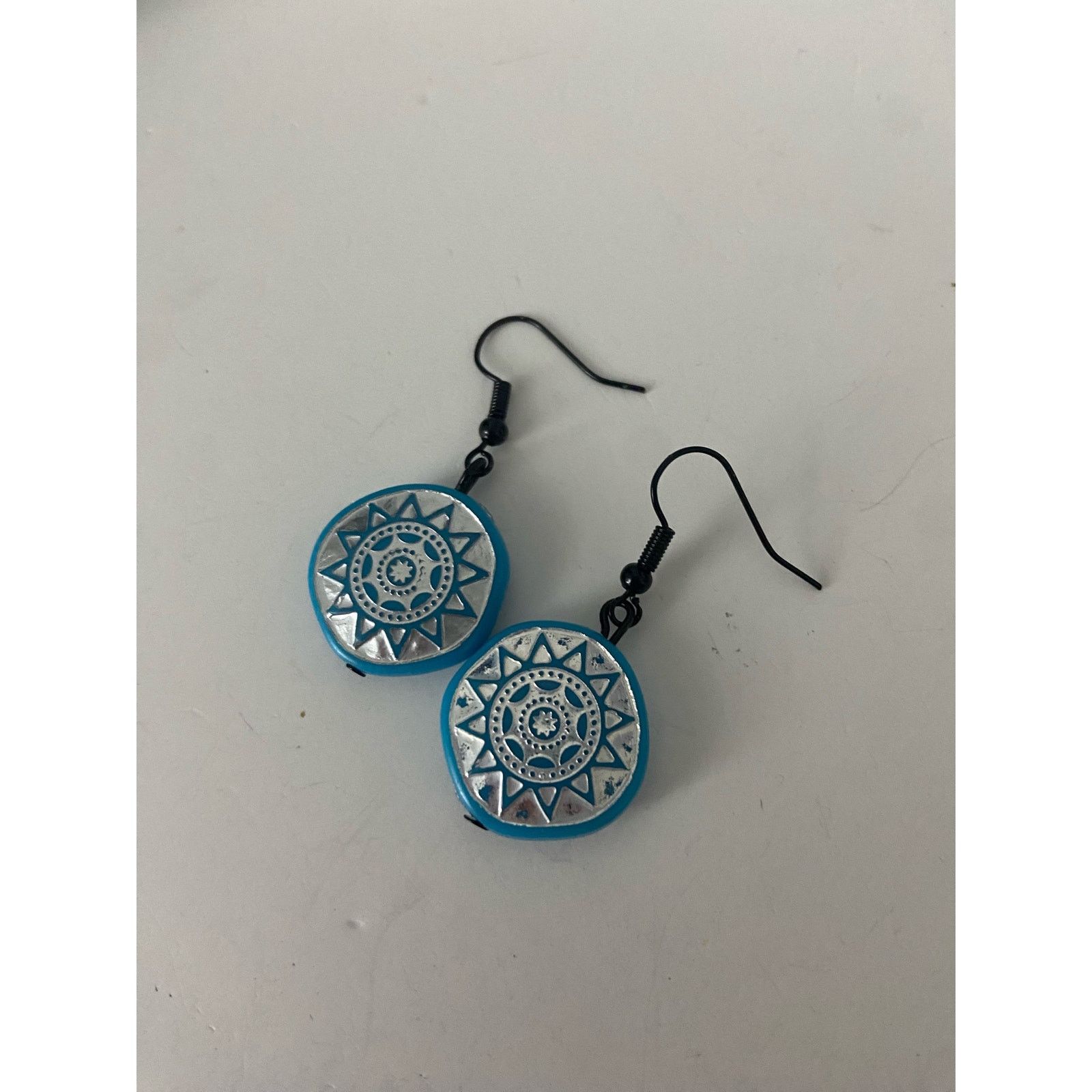 Handmade sunburst earrings Size ONE SIZE - 3 Thumbnail