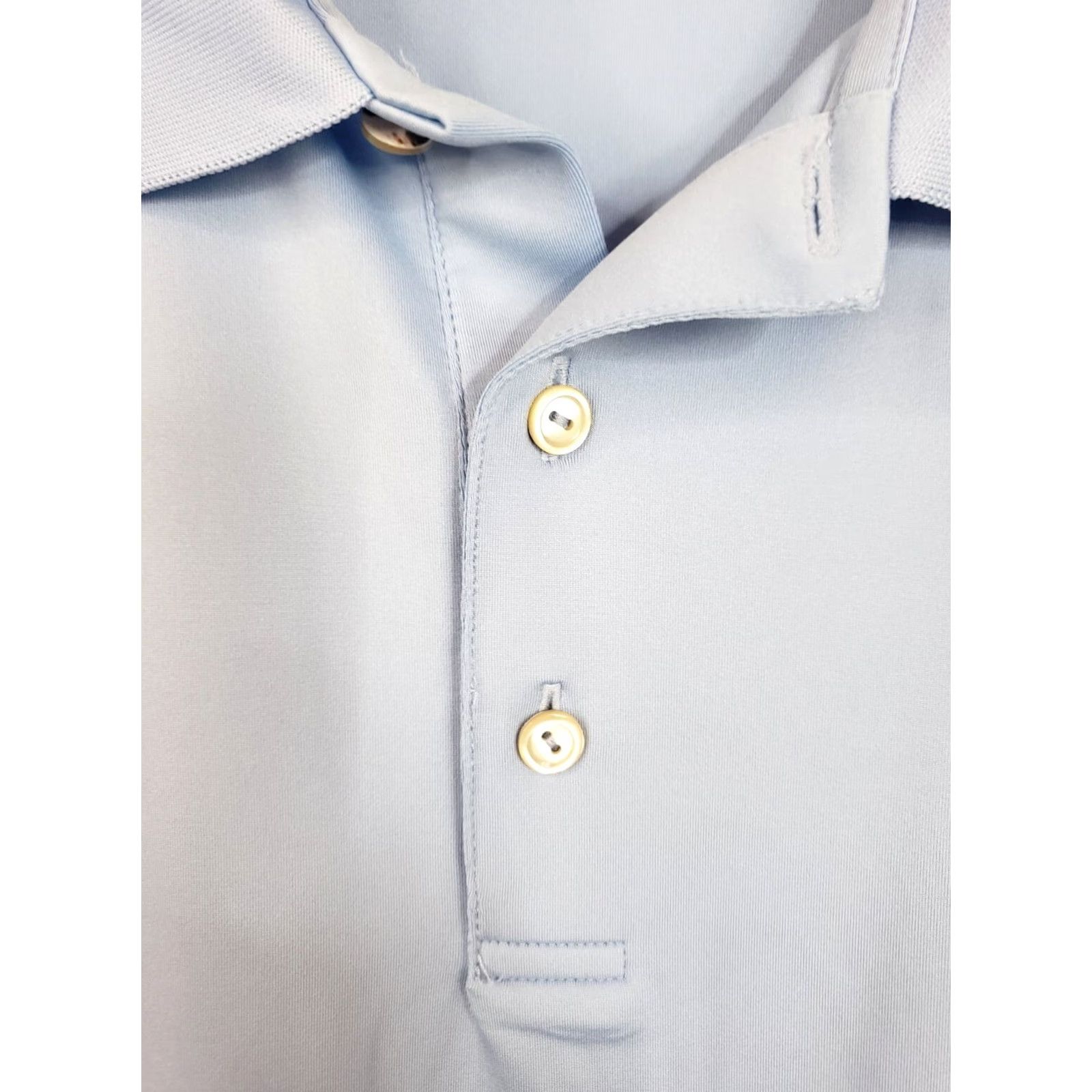 Peter Millar Peter Millar Summer Comfort Polo Mens 2XL Striped Blue Citidel Bulldogs Logo Embroidered Chest Golf Casual Workwear Button Collar Shirt Size US XXL / EU 58 / 5 - 6 Thumbnail