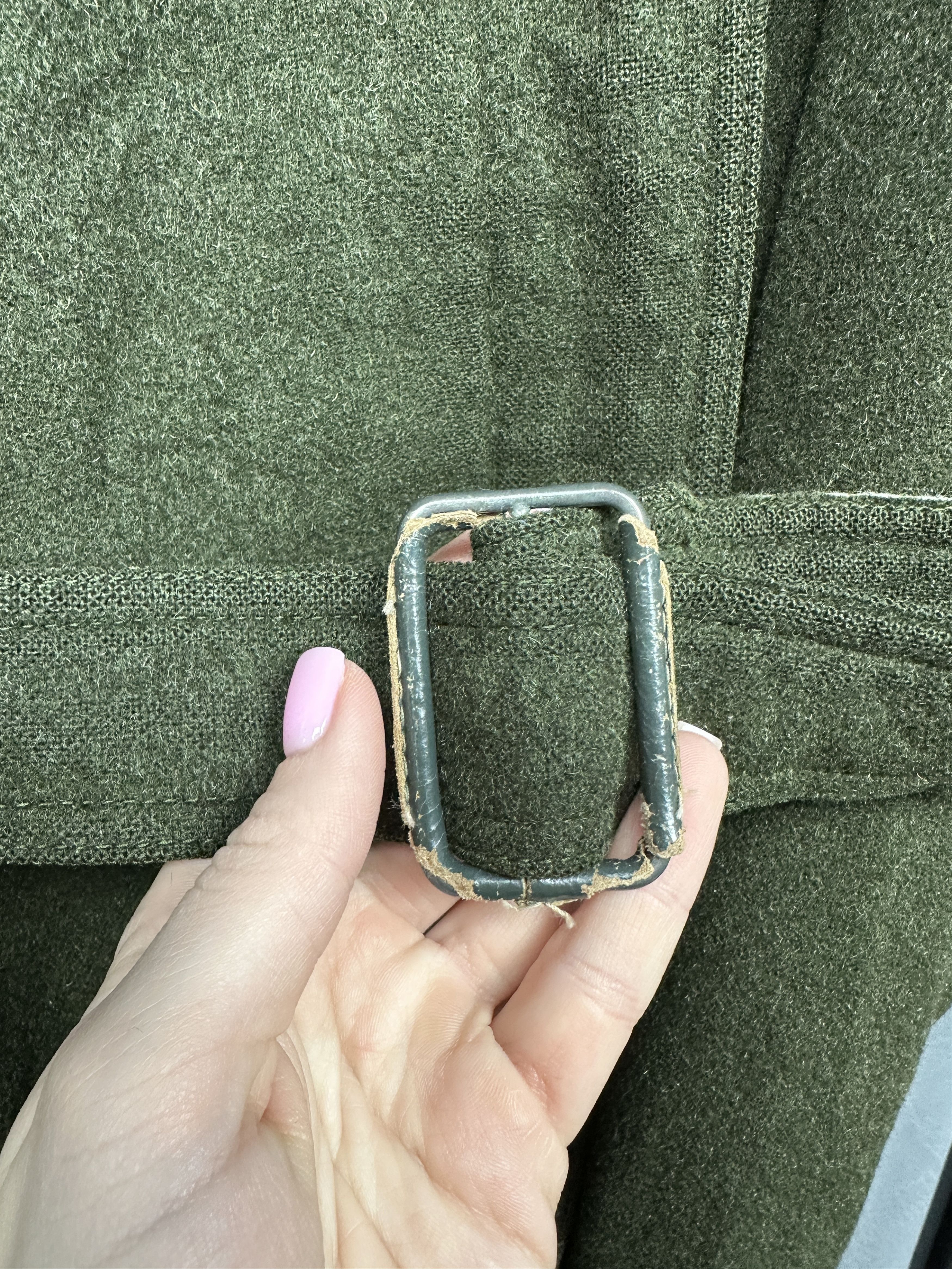 Aquascutum × Vintage Aquascutum Vintage Womens Wool Coat Jacket Size L / US 10 / IT 46 - 6 Thumbnail