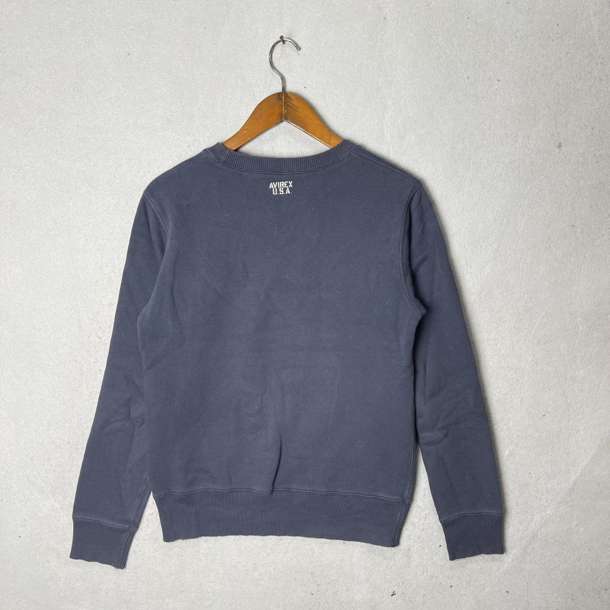 Avirex Vintage Avirex U.S.A. Basic Crewneck Sweatshirt Size US S / EU 44-46 / 1 - 6 Thumbnail