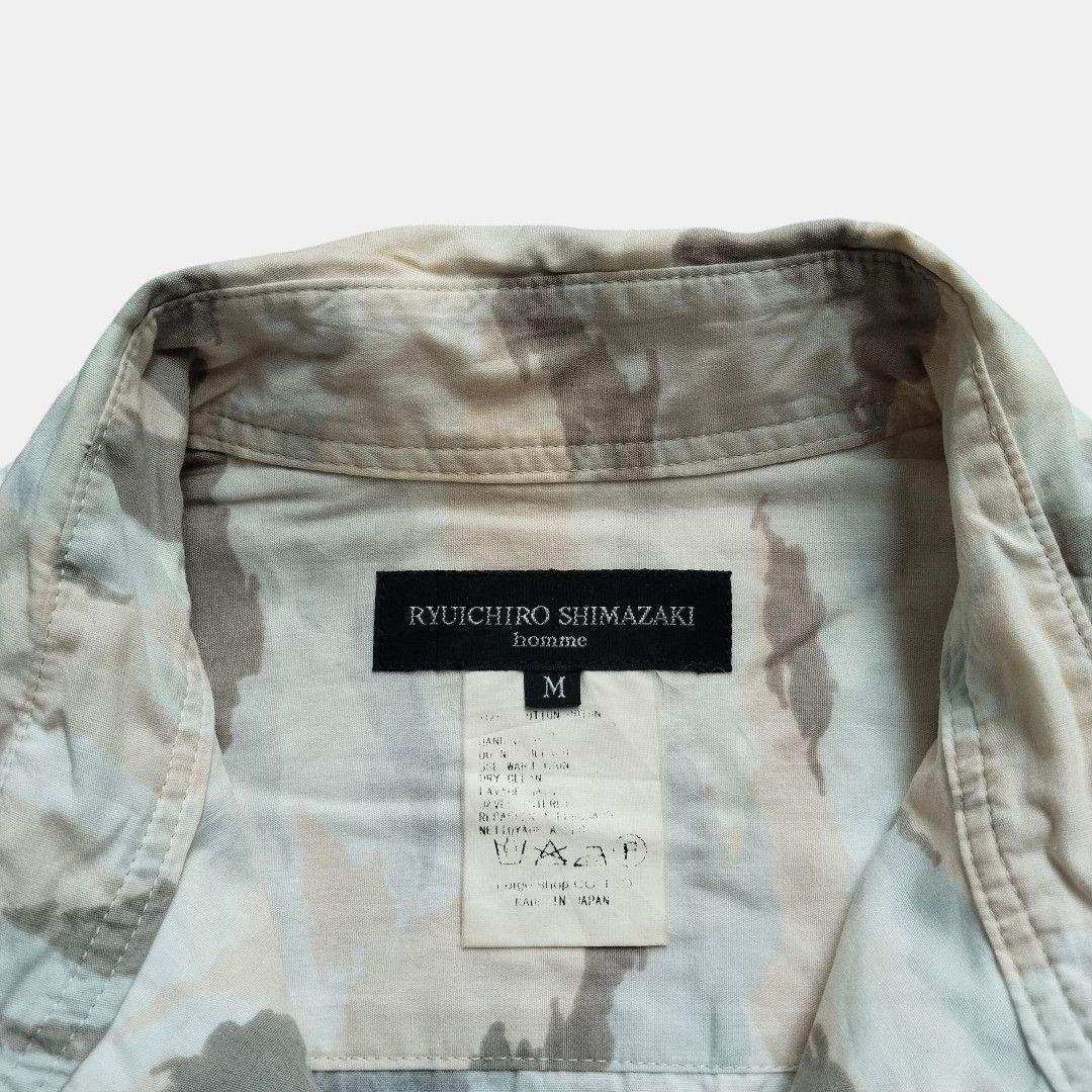 Ryuichiro Shimazaki 1990s Ryuichiro simazaki homme camo detachable sleeve Size US M / EU 48-50 / 2 - 5 Thumbnail