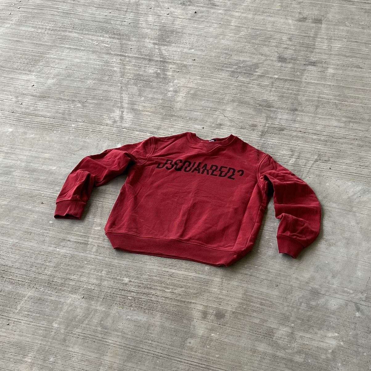 Dsquared2 Dsquared 2 Vintage Big Logo Sweatshirt Longsleeve Size US XS / EU 42 / 0 - 1 Thumbnail