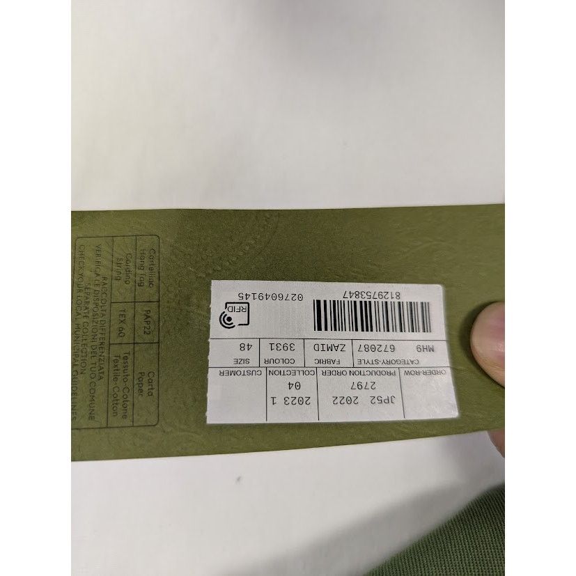 Gucci o1rshd1 Q:2/ Aria Pant English Wool Gabardine Pants in Green Size US 32 / EU 48 - 14 Thumbnail