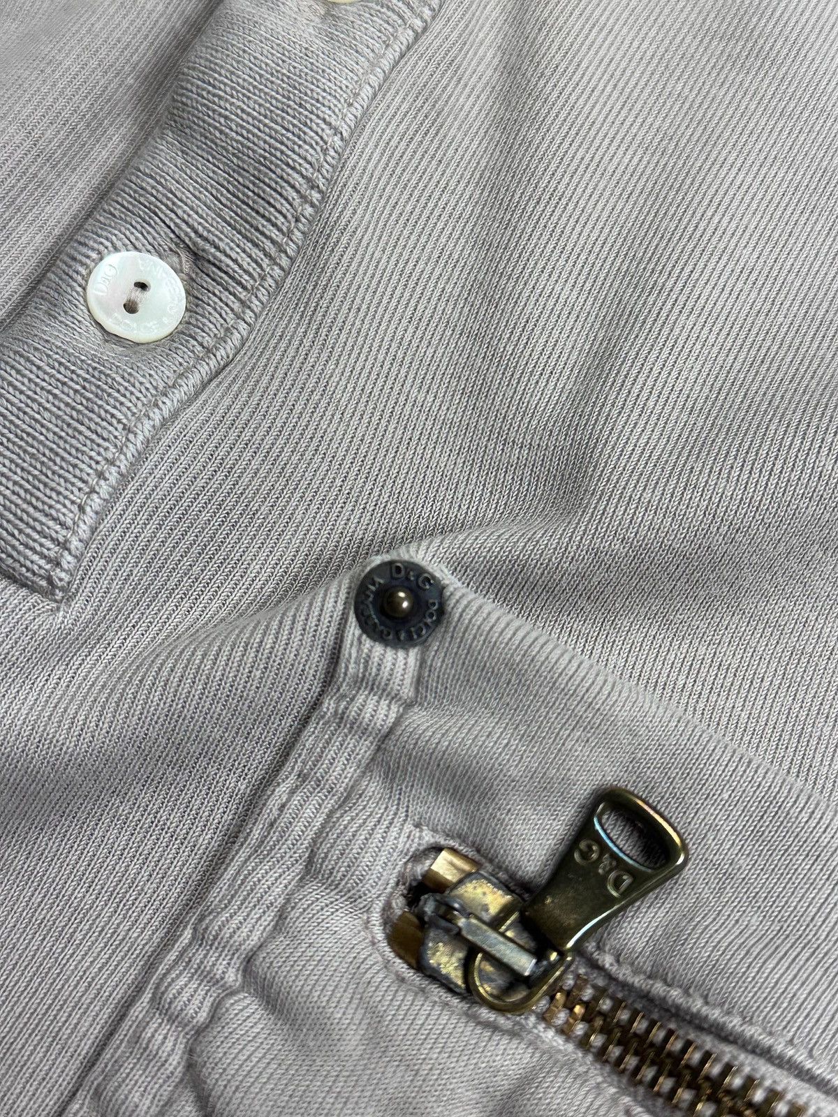 Dolce & Gabbana Vintage Dolce & Gabbana Grey Rugby Longsleeve Shirt L Size US L / EU 52-54 / 3 - 8 Thumbnail