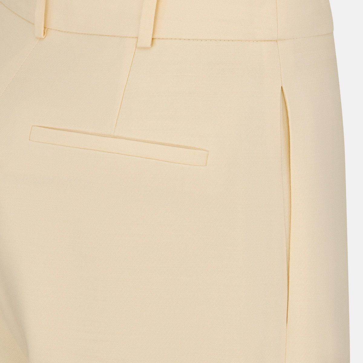 Dior o1bcso1str0225 Straight Cut Pants in Ecru Size 27" / US 4 / IT 40 - 3 Thumbnail