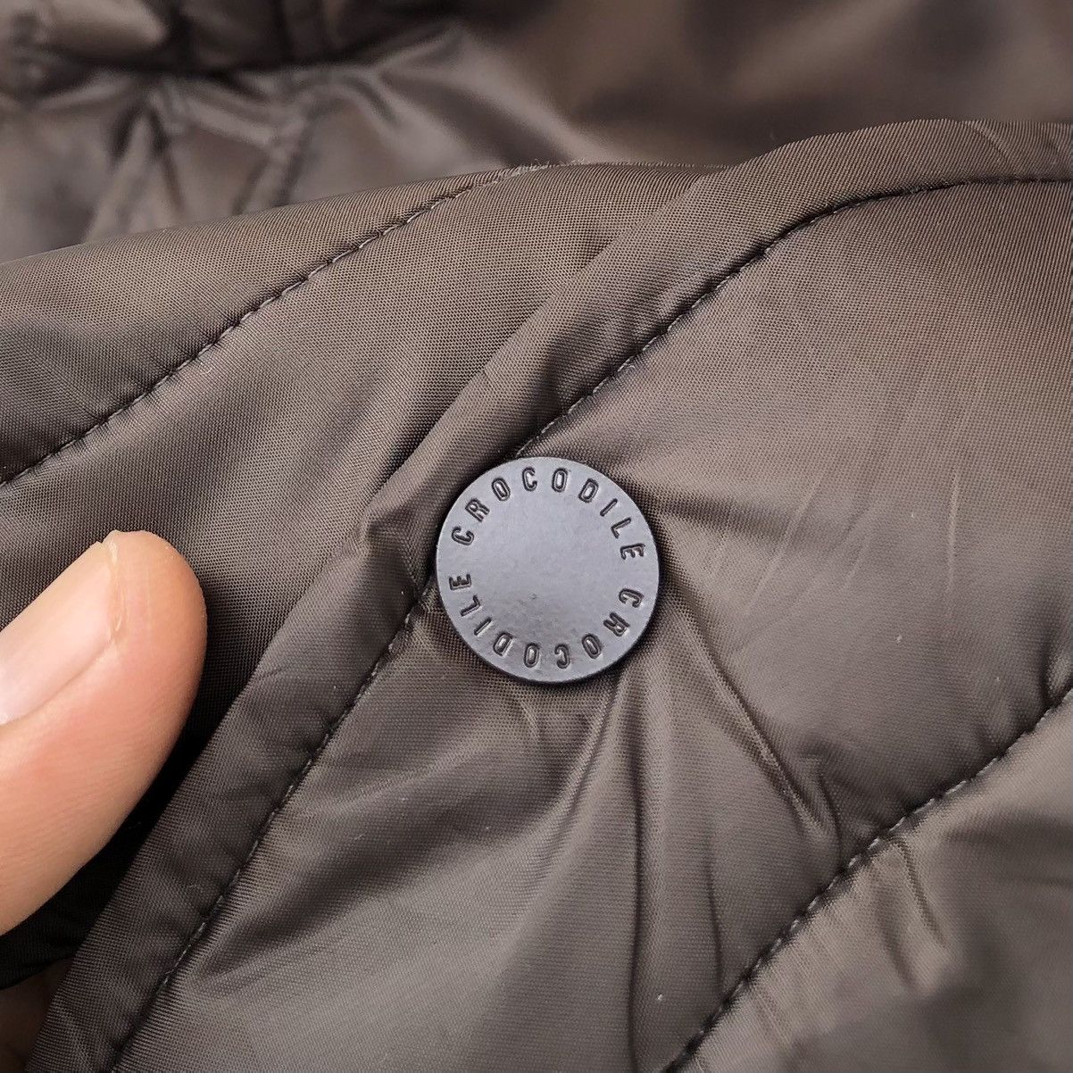 Japanese Brand Crocodile Japan Fabric Light Puffer West Jacket Size US L / EU 52-54 / 3 - 12 Thumbnail