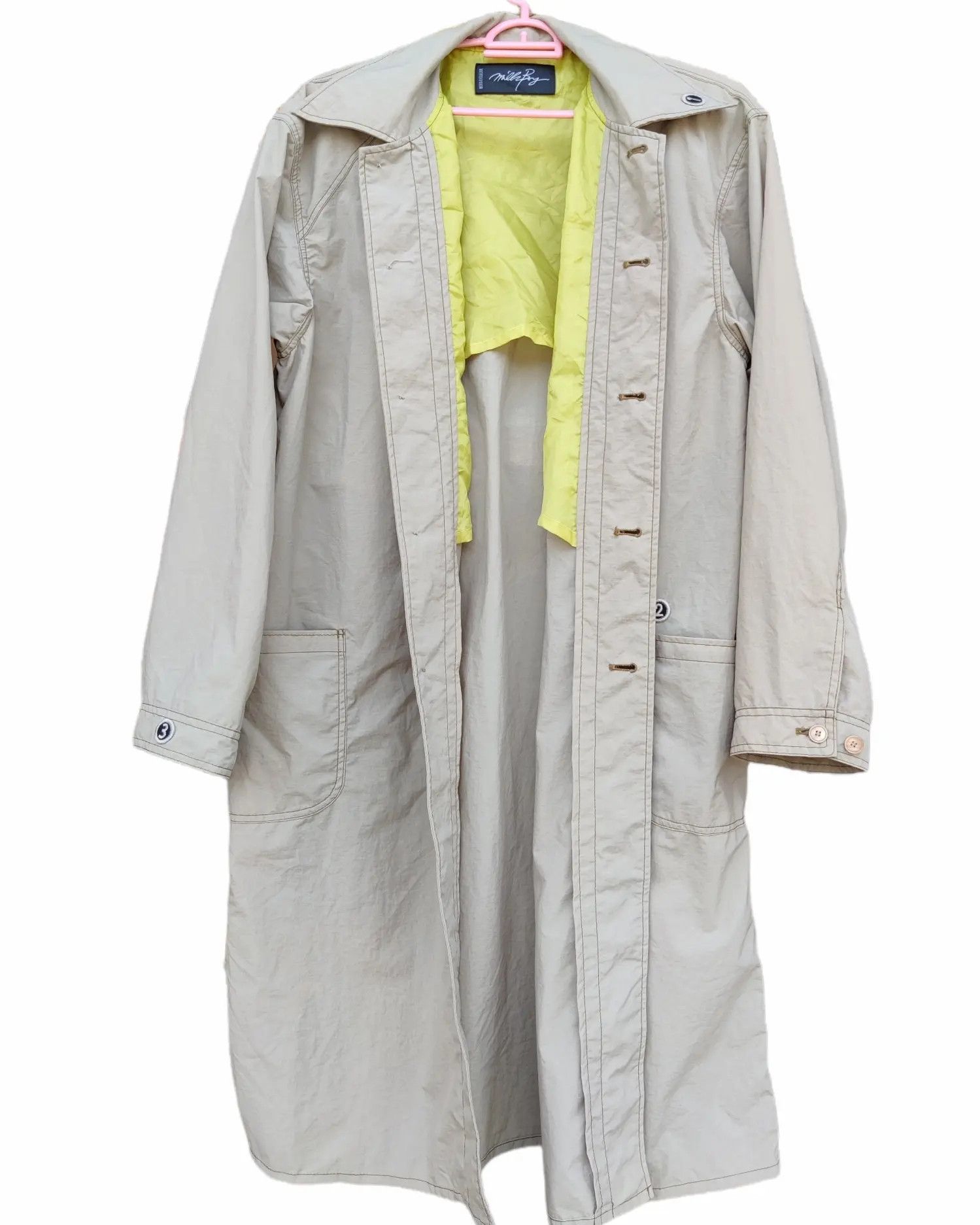 Japanese Brand ❤FINAL DROP❤MILKBOY LONG LIGHT COAT JACKET Size US M / EU 48-50 / 2 - 4 Thumbnail