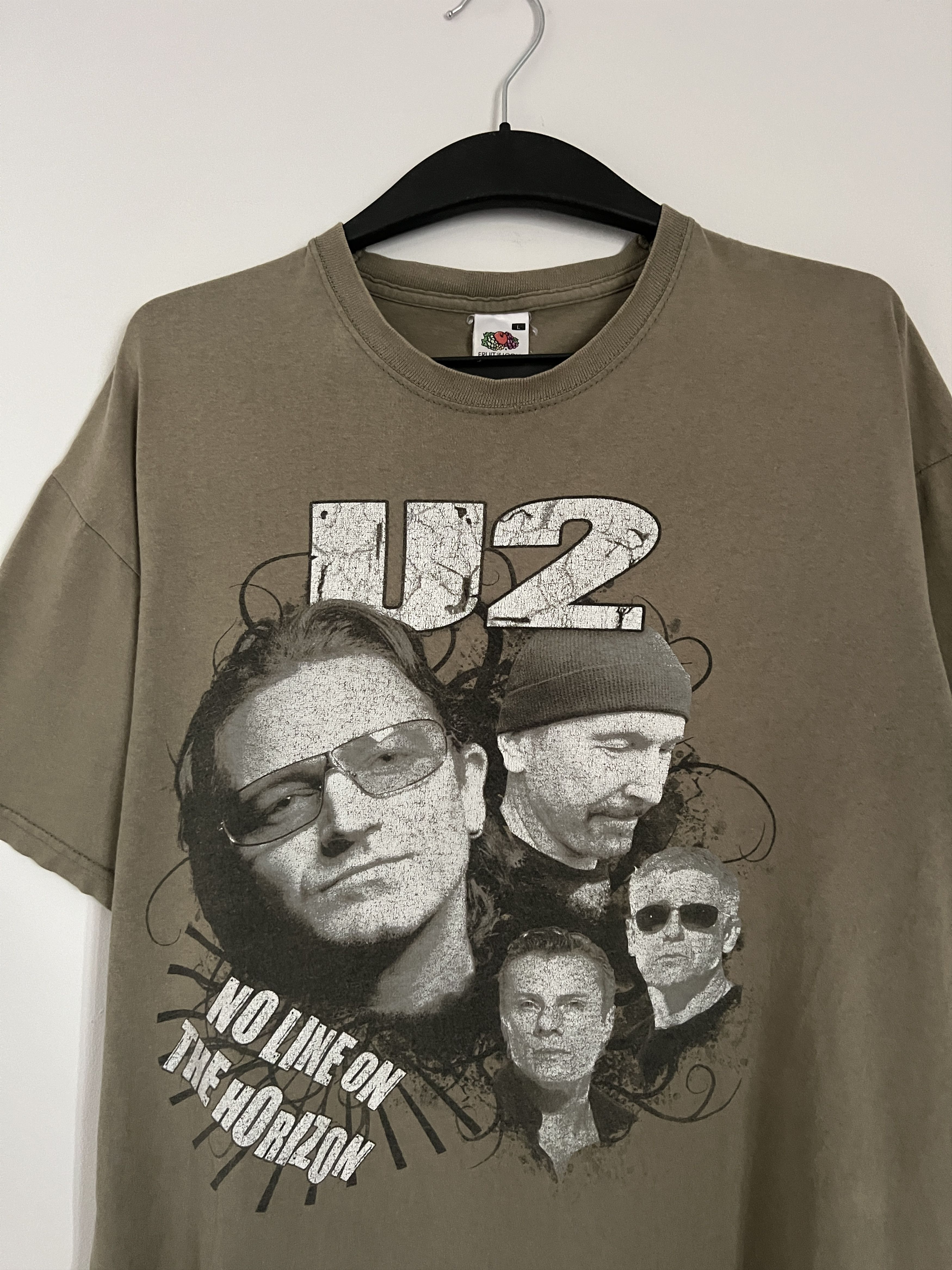 Vintage vintage U2 band tshirt big logo 90s Size US L / EU 52-54 / 3 - 4 Thumbnail