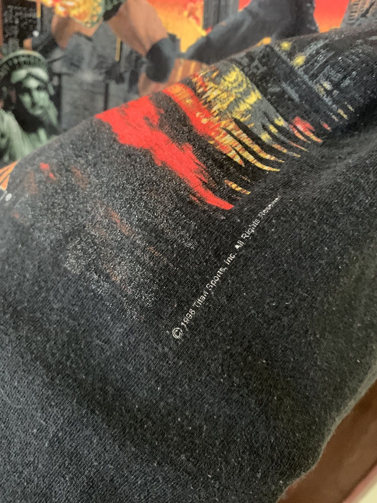 Vintage × WCW/nWo × WWF RARE‼️Vintage wwf summerslam vii undertaker stone cold shirt Size US XL / EU 56 / 4 - 4 Thumbnail