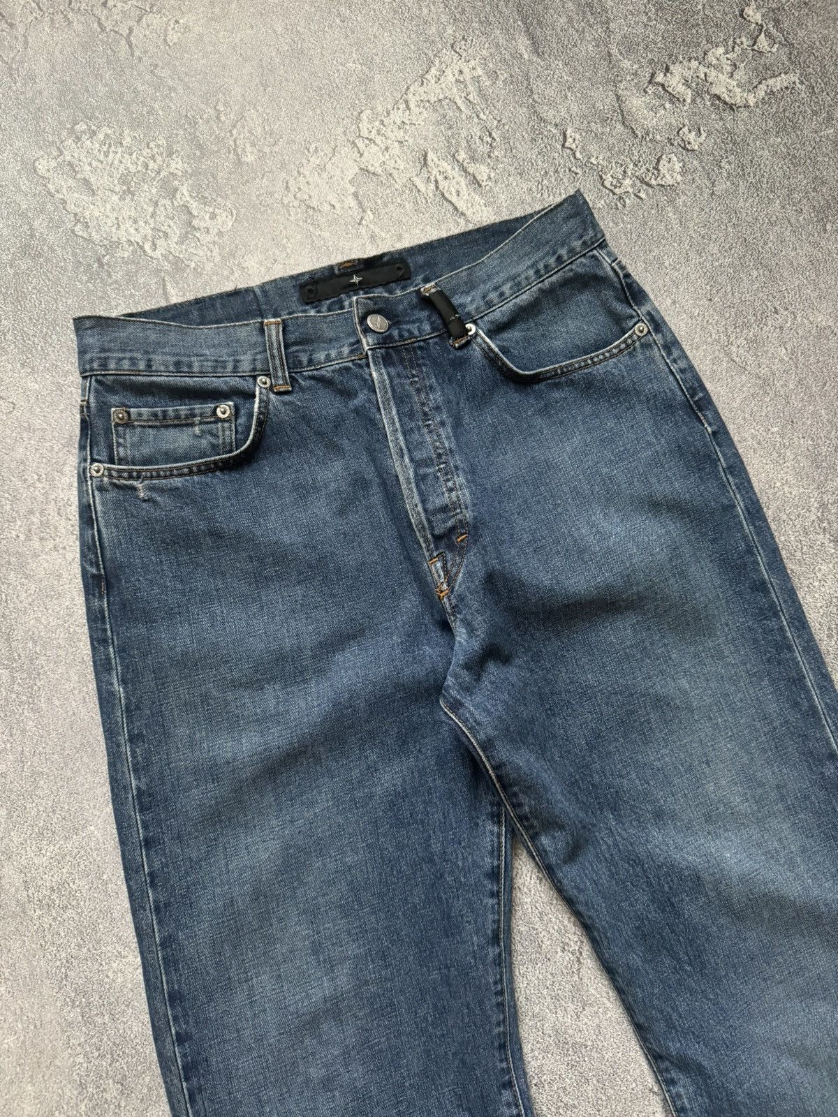 Stone Island × Vintage Stone island SI 33 denim pant trouser Jean chino 90s Size US 33 - 8 Thumbnail