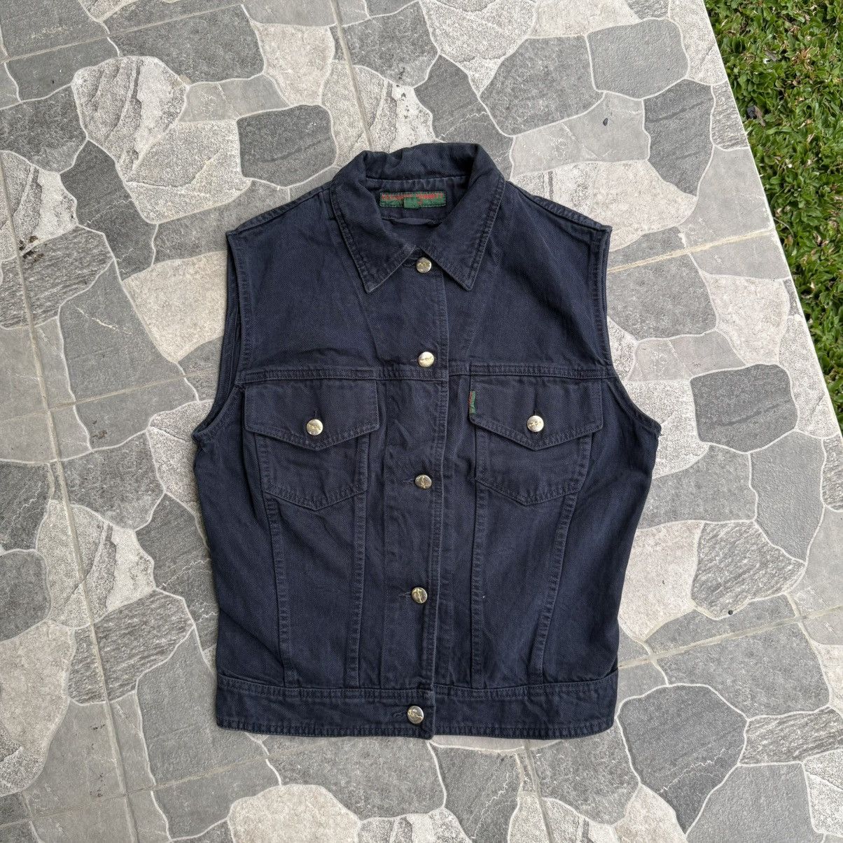 Katharine Hamnett London Katharine Hamnet Vest Denim Size US S / EU 44-46 / 1 - 1 Thumbnail