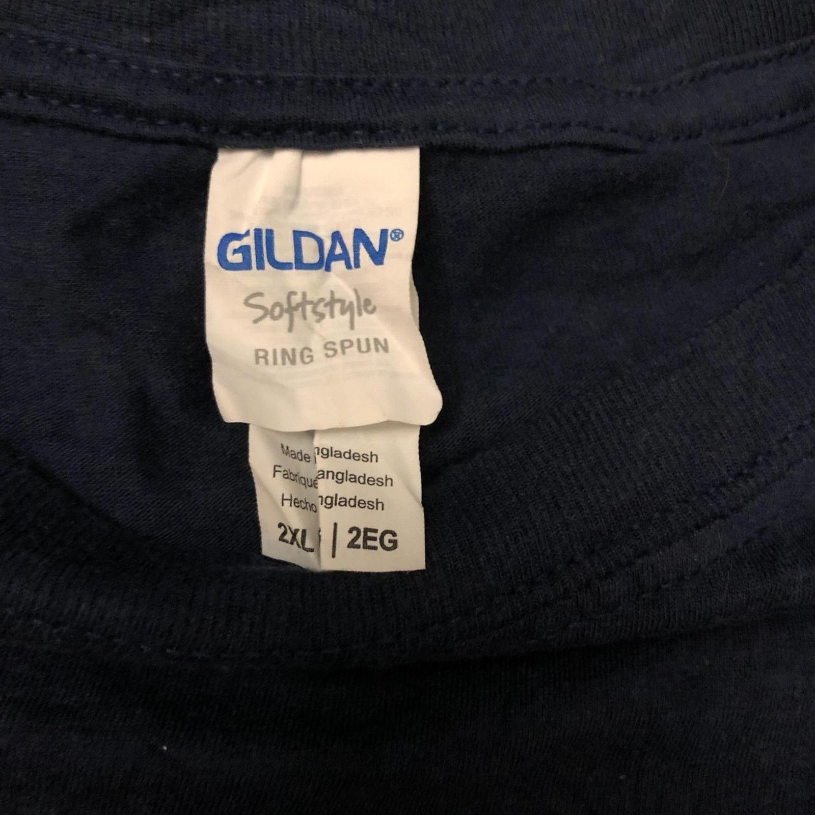 Gildan Navy Magnolia Lions Mask Graphic Tee Size US XXL / EU 58 / 5 - 4 Thumbnail