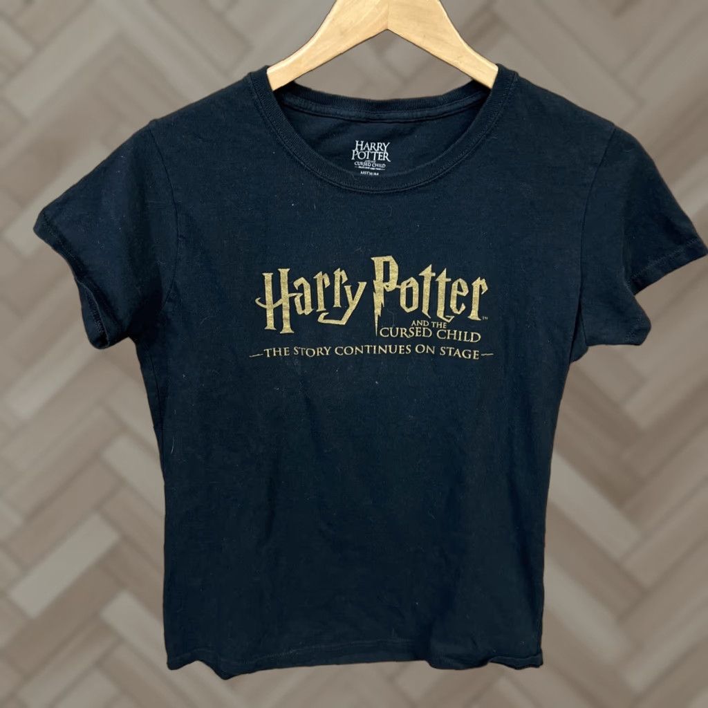 Vintage Harry Potter & The Cursed Child T-Shirt Mens Medium M Short Sleeve Graphic Black Size US M / EU 48-50 / 2 - 1 Thumbnail