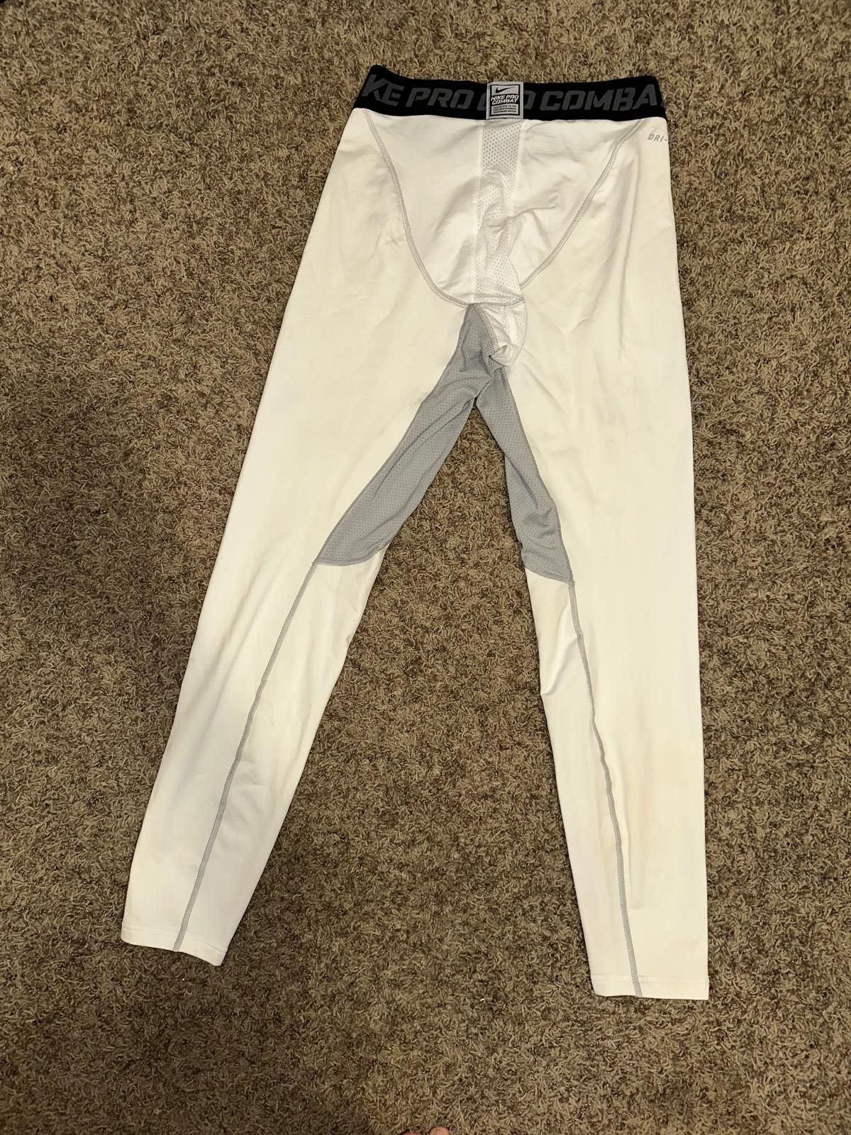 Nike Nike Pro Combat Training Pant Hyperwarm Drifit Legging Tights Size US 32 / EU 48 - 5 Thumbnail