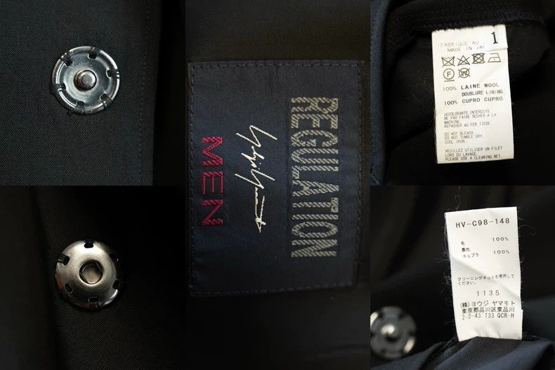 Yohji Yamamoto Yohjiyamamoto Yohji Yamamoto with a Regulation boxer's robe Size US S / EU 44-46 / 1 - 7 Thumbnail