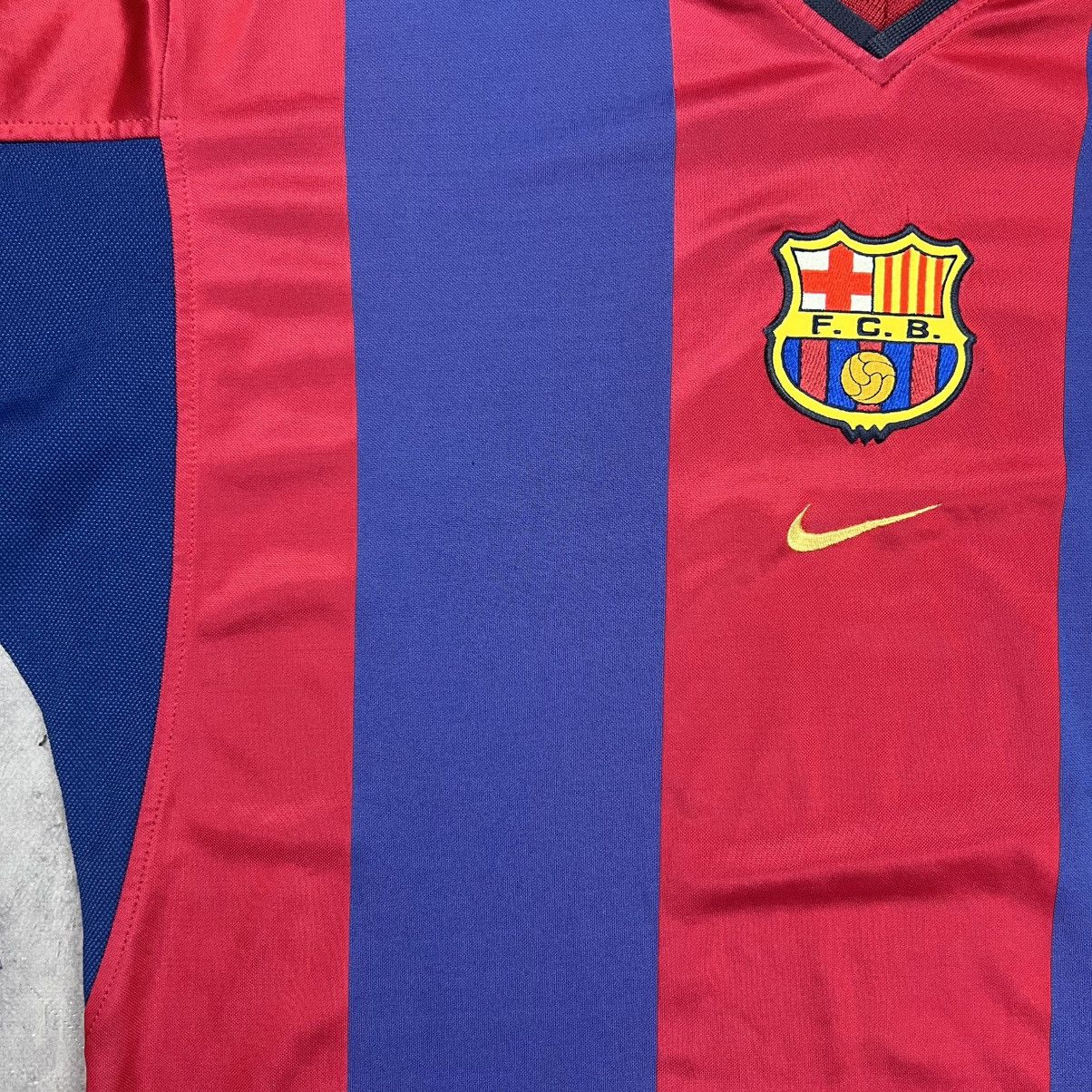 Nike Rare! Barcelona Nike Soccer Jersey Shirt 00s Vintage Size US M / EU 48-50 / 2 - 10 Thumbnail