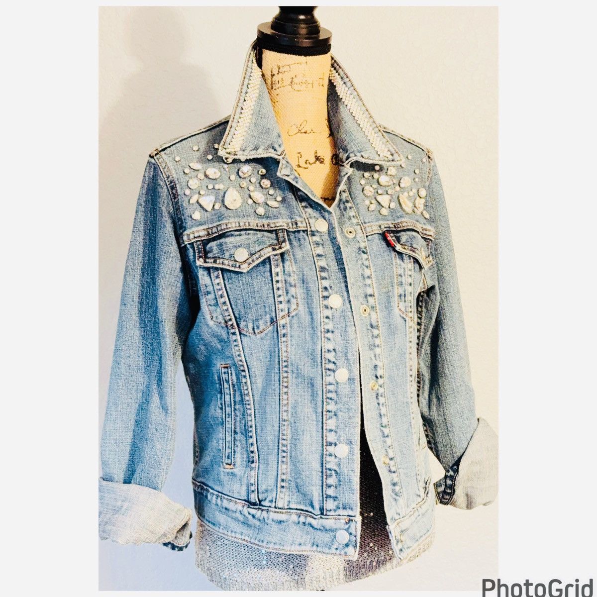 Levi's LEVI’s Limited Edition Embellished Jacket Size M / US 6-8 / IT 42-44 - 1 Thumbnail