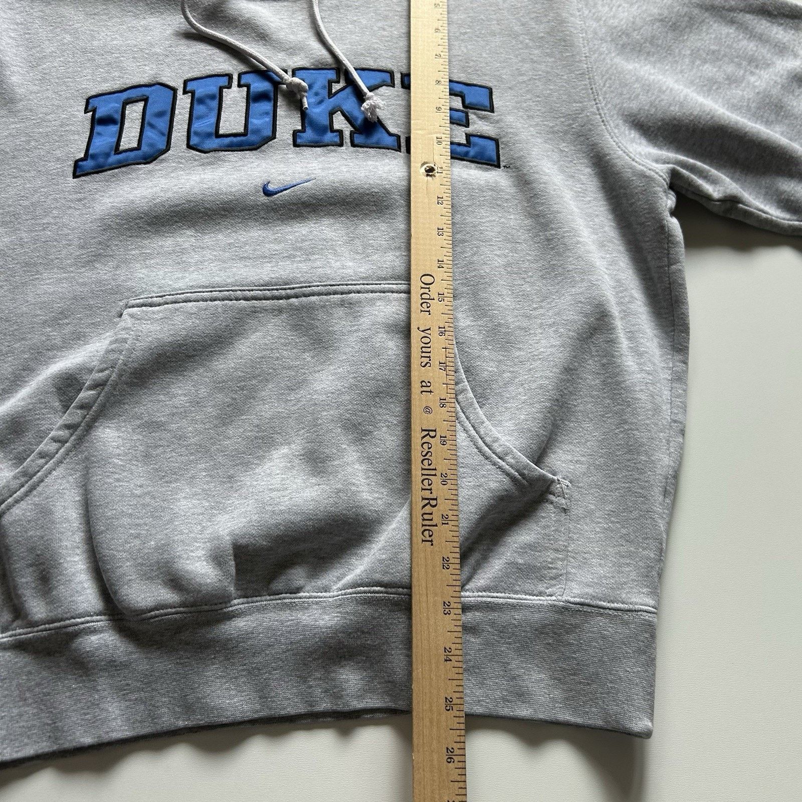 Nike Vintage Nike Duke Center Swoosh Hoodie Small Y2K NCAA Rare Size US S / EU 44-46 / 1 - 5 Thumbnail