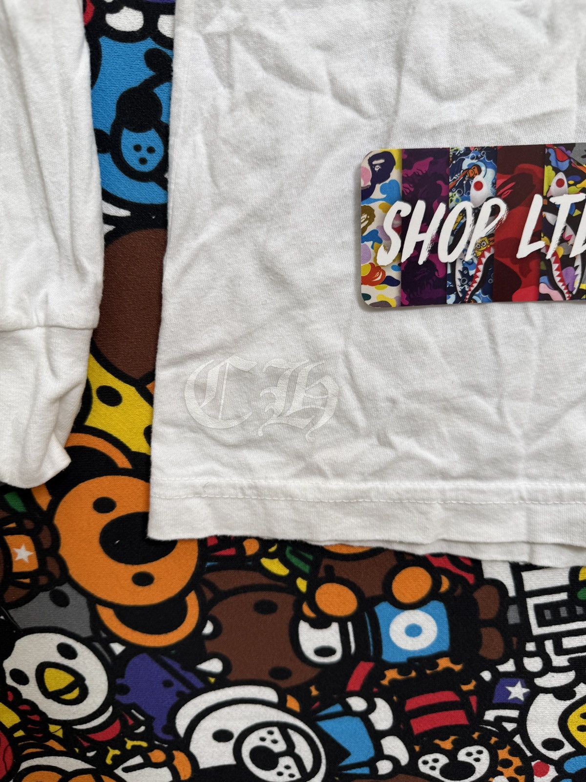 Chrome Hearts Chrome Hearts White Script Logo Long Sleeve Tee Size US L / EU 52-54 / 3 - 6 Thumbnail