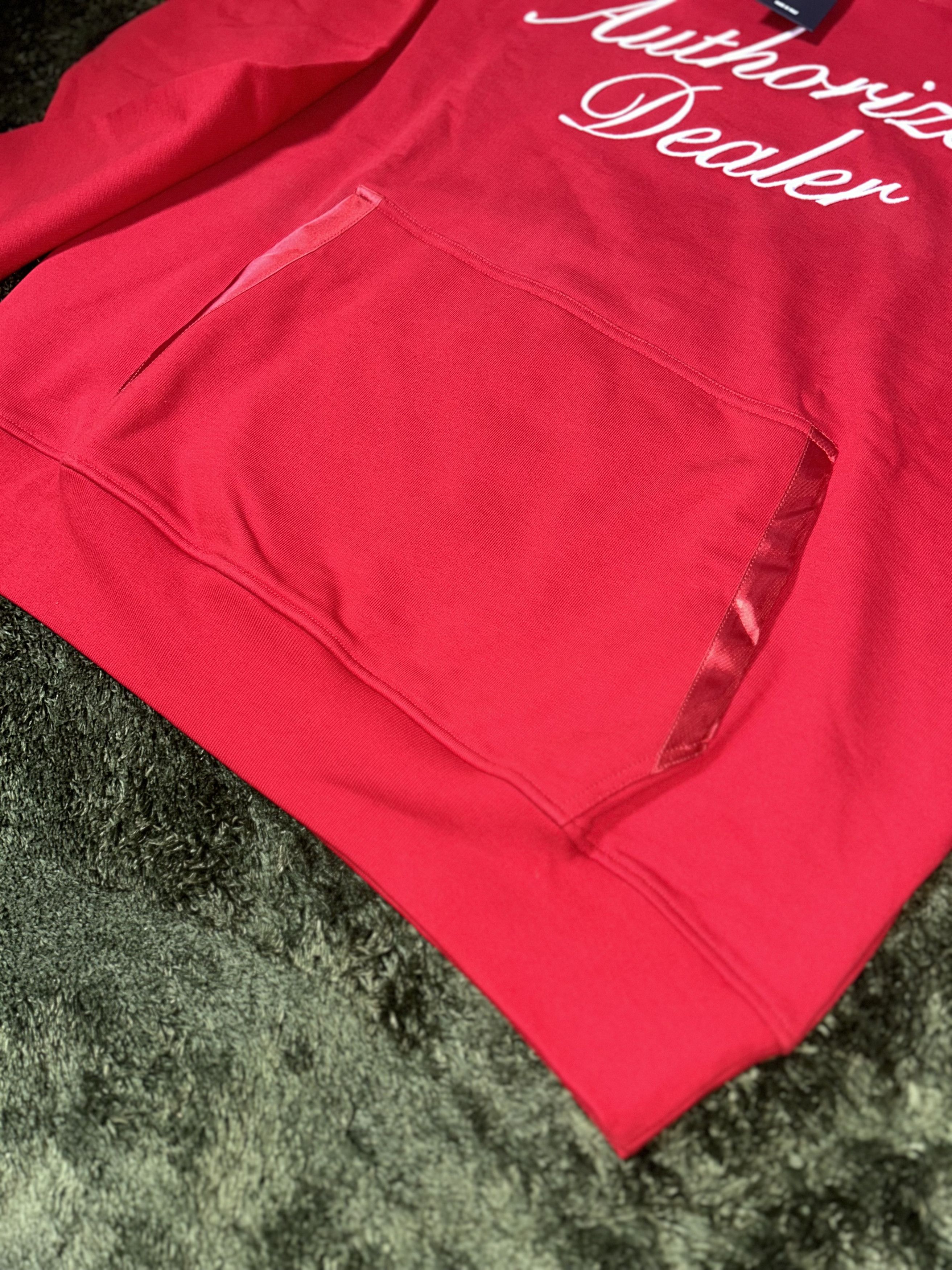 Designer × Just Don [L] Just don donc logo embroidery hoodie red Size US L / EU 52-54 / 3 - 4 Thumbnail