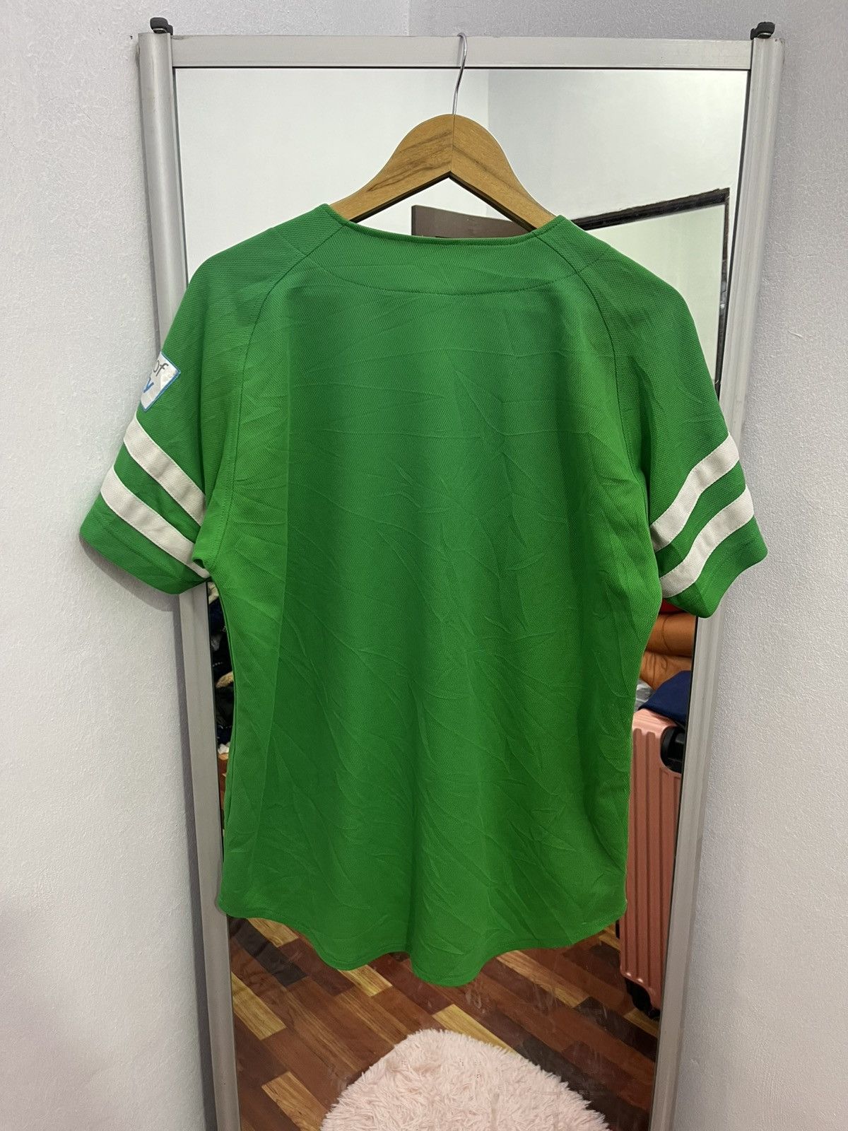 Japanese Brand SoftBank Hawks 2012 Festival Jersey Green Size L Size US L / EU 52-54 / 3 - 9 Thumbnail