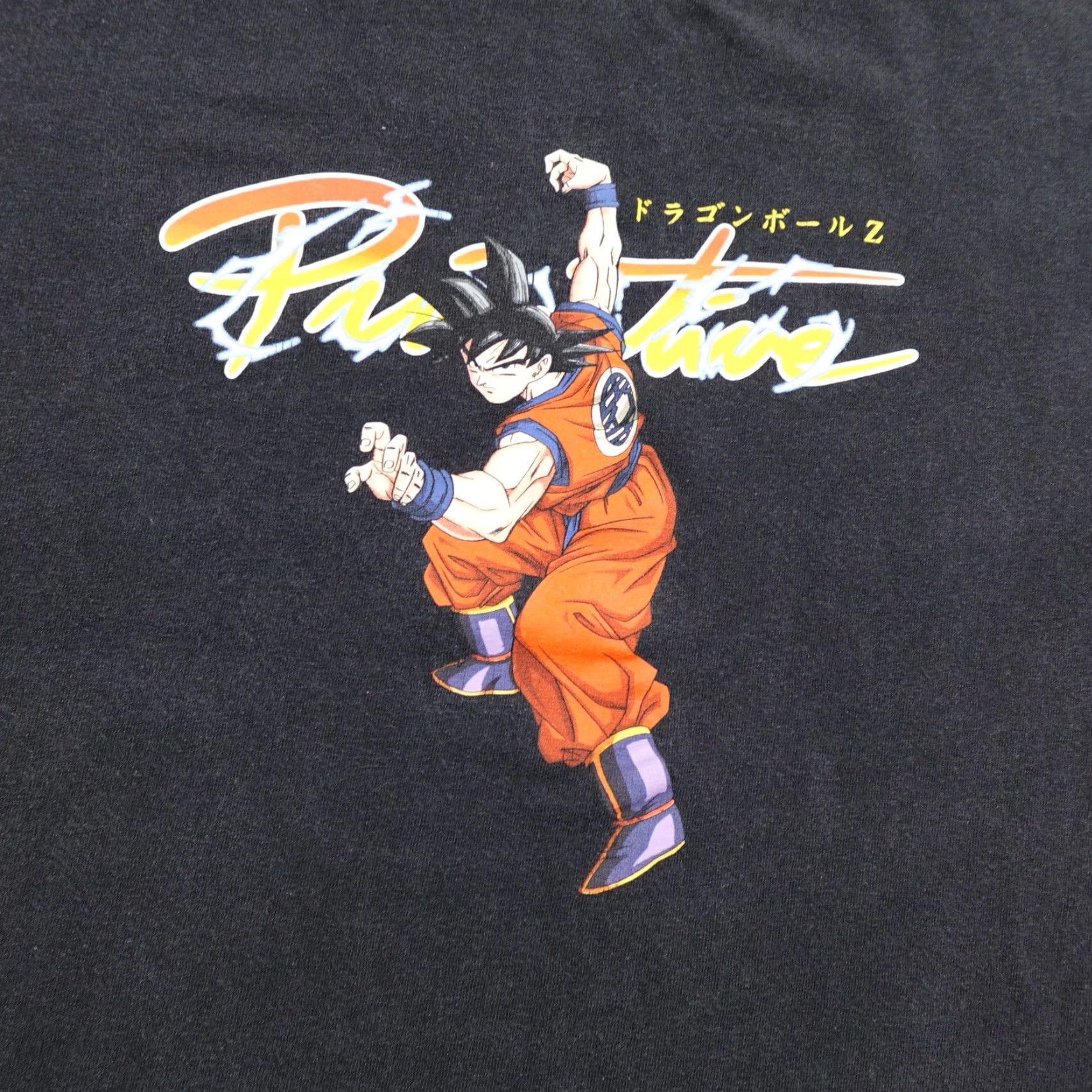 Vintage Primitive Dragon Ball Z Goku T-Shirt Mens Large Black Anime Graphic Print Size US L / EU 52-54 / 3 - 2 Thumbnail