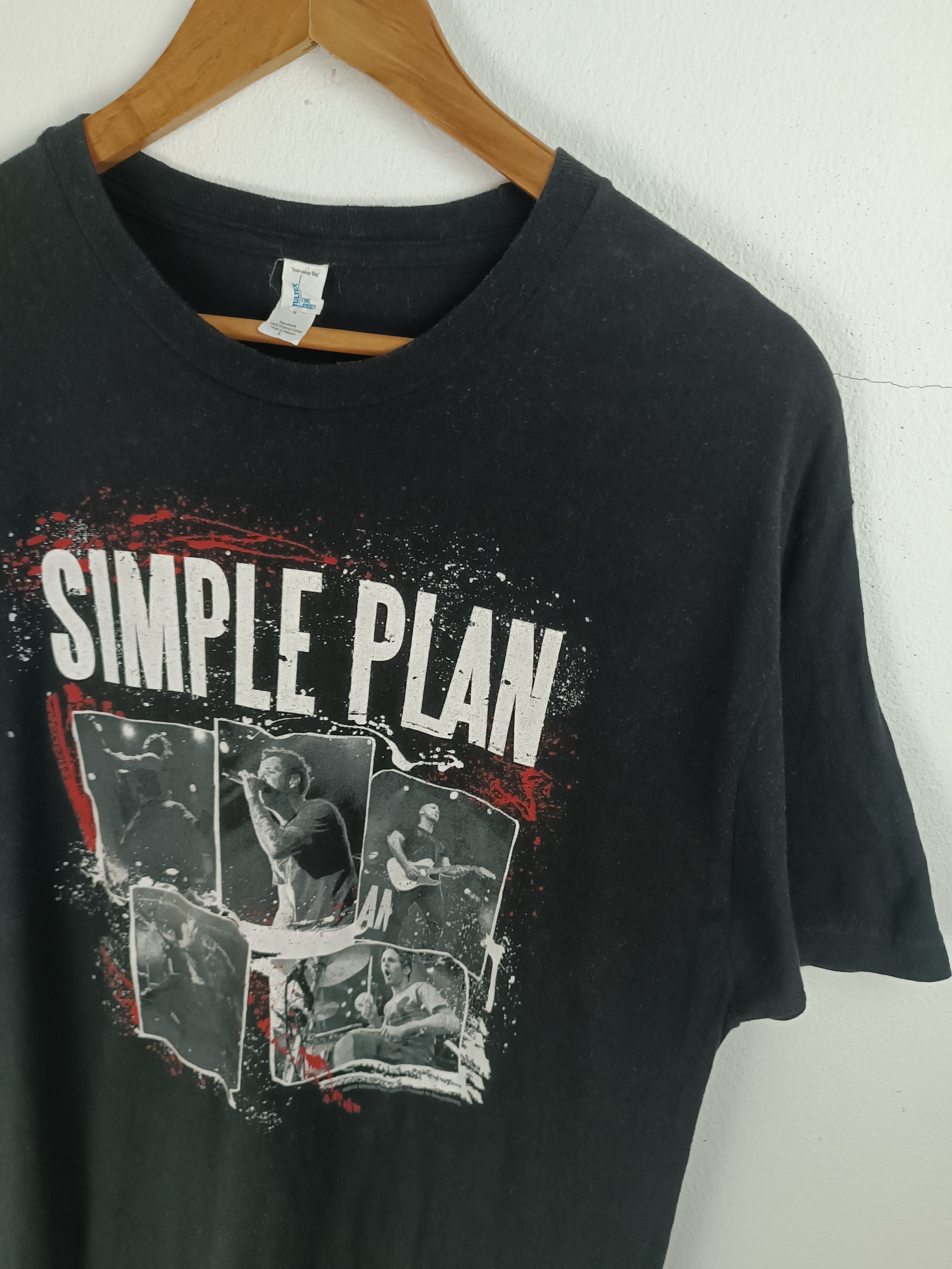 Band Tees VINTAGE SIMPLE PLAN TEE (sum 41 blink 182 good charlotte) Size US L / EU 52-54 / 3 - 6 Thumbnail