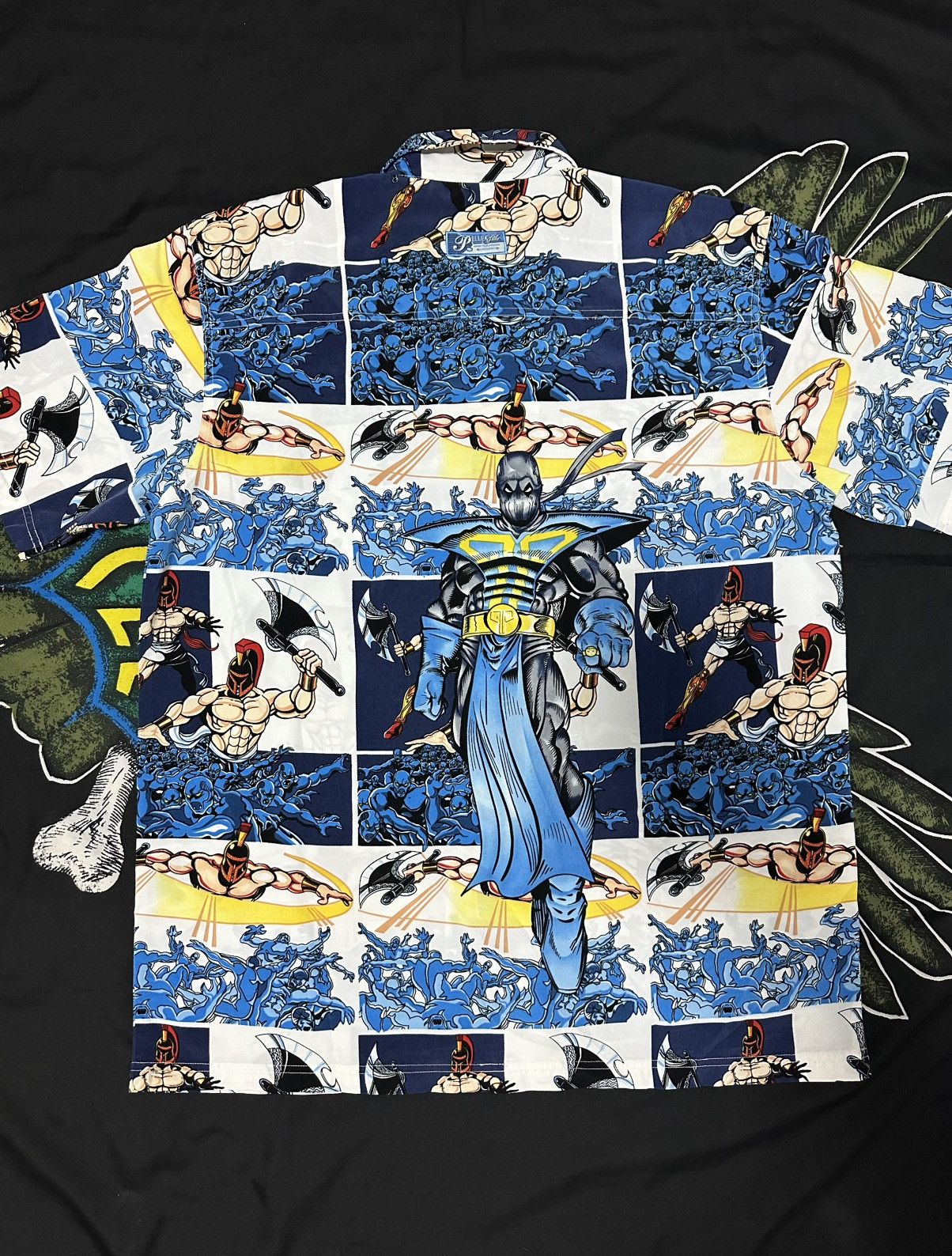 Pelle Pelle × Vintage Vintage Pelle Pelle Marc Buchanan comics Button-up shirt Size US L / EU 52-54 / 3 - 2 Thumbnail