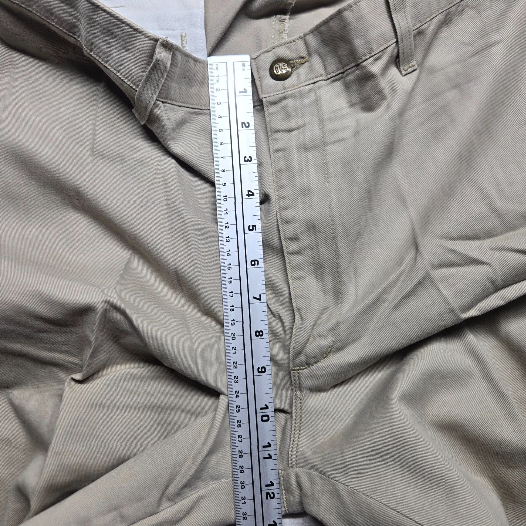 Orvis Orvis Flat Front Khaki Pants Tan Beige Adult Men's Size 38 X 30 Size US 38 / EU 54 - 7 Thumbnail
