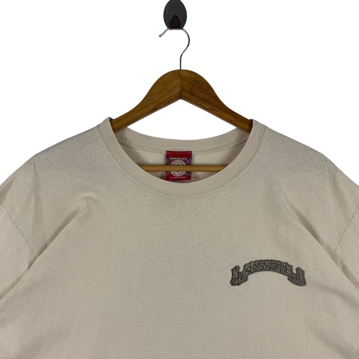 Converse × Vintage Vintage CONVERSE Chuck taylor tee Size US L / EU 52-54 / 3 - 3 Thumbnail