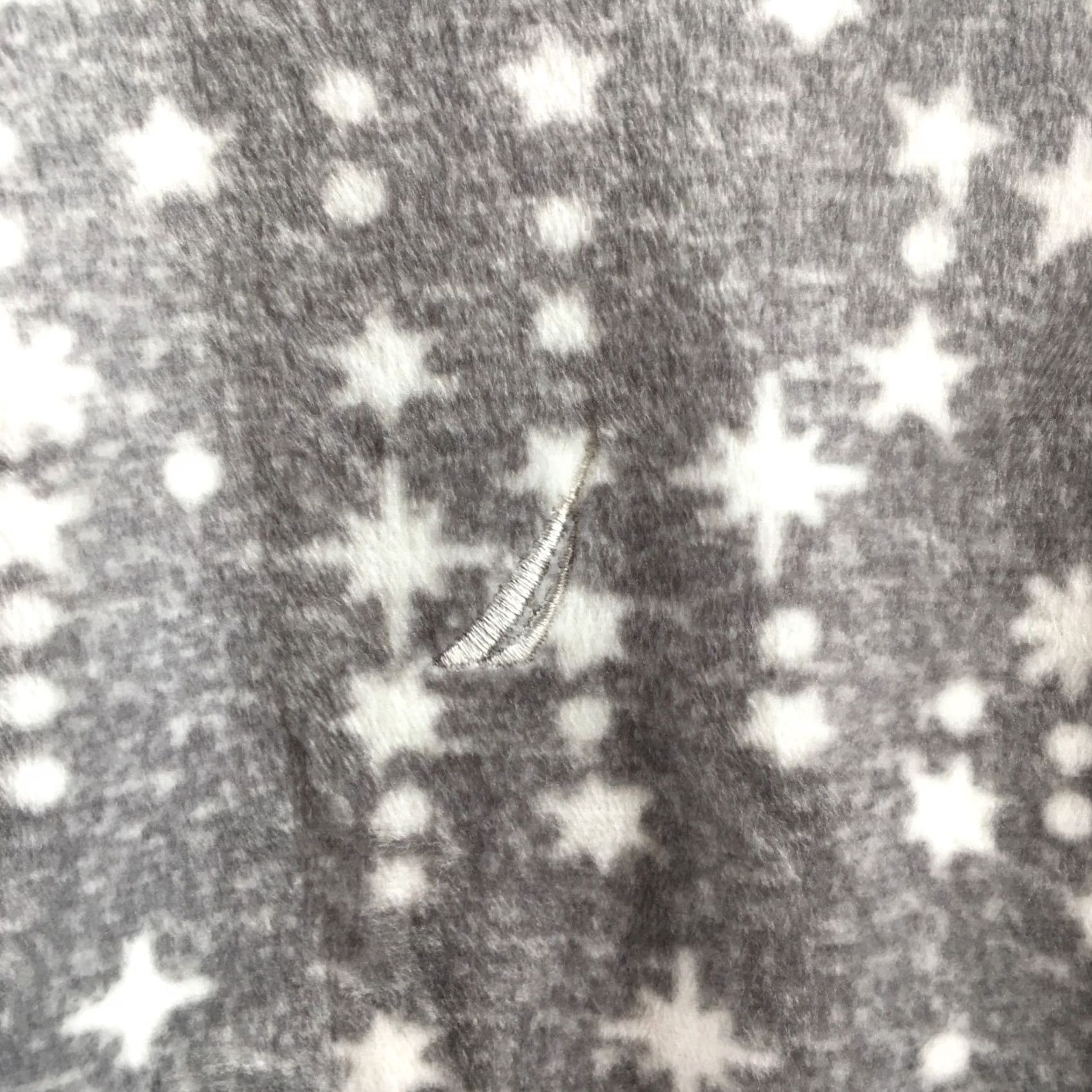 Nautica Nautica Sleepshirt Women XL Gray Star Print Long Sleeve Pullover V-Neck NEW Size XL / US 12-14 / IT 48-50 - 4 Thumbnail