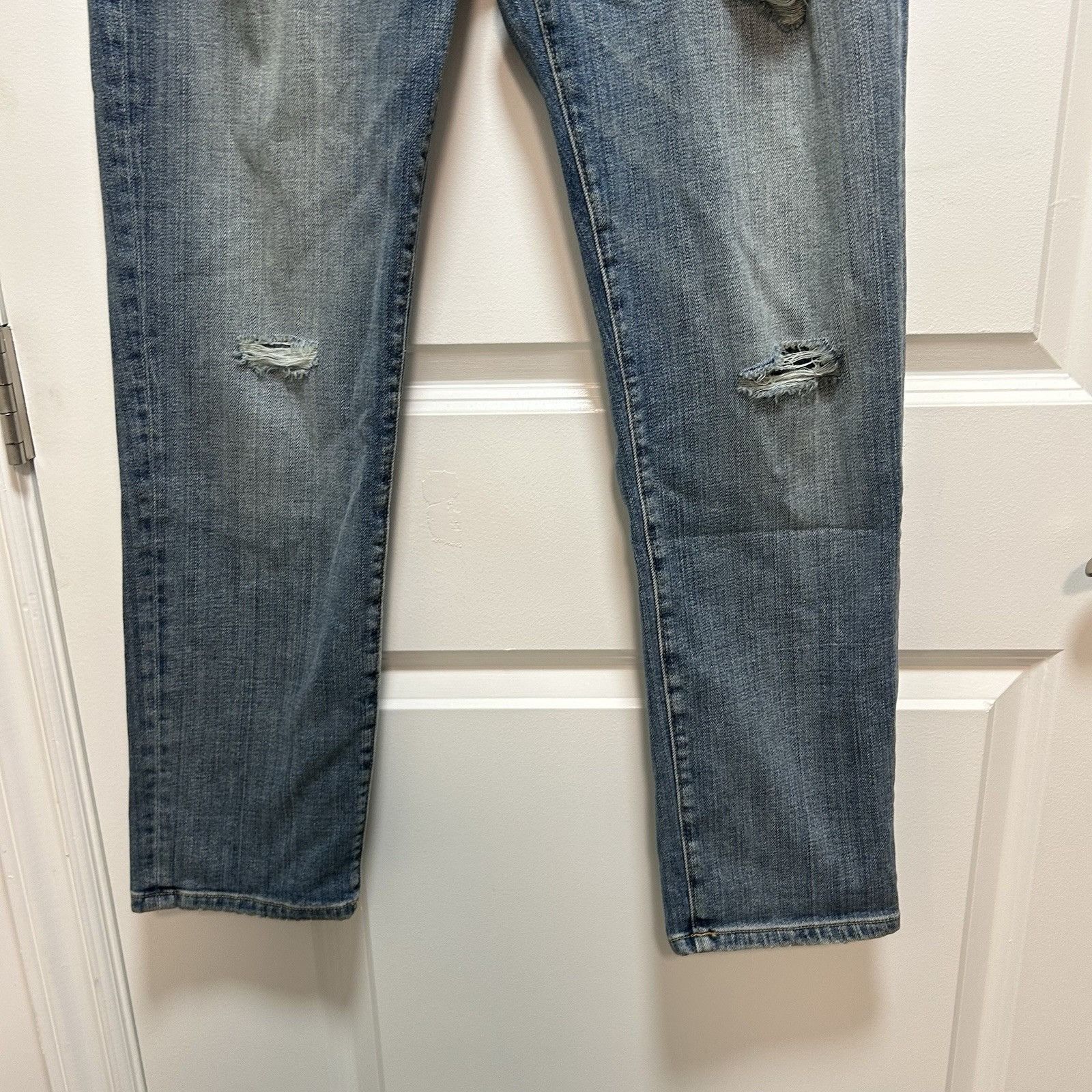 Current/Elliot Current Elliot x Hatch Jeans Womens Blue The Boyfriend Mater Size 27" / US 4 / IT 40 - 11 Thumbnail