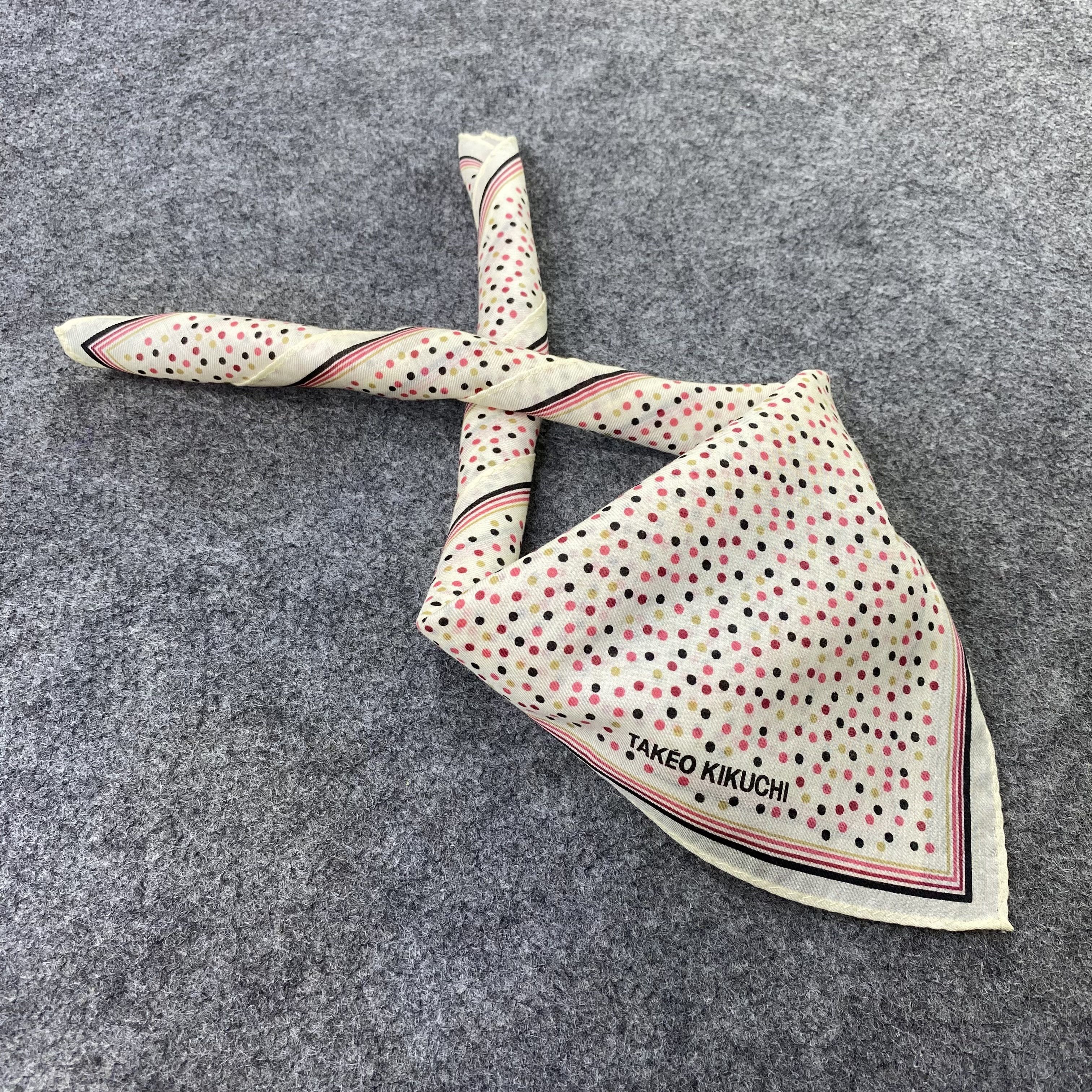 Takeo Kikuchi Takeo Kikuchi Handkerchief Neckerchief Bandana-B1639 Size ONE SIZE - 1 Thumbnail