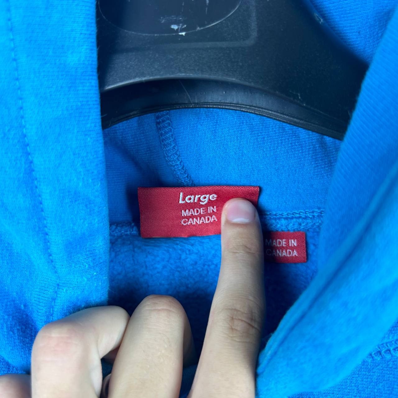 Supreme Supreme Mini Logo Hoodie Size US L / EU 52-54 / 3 - 4 Thumbnail