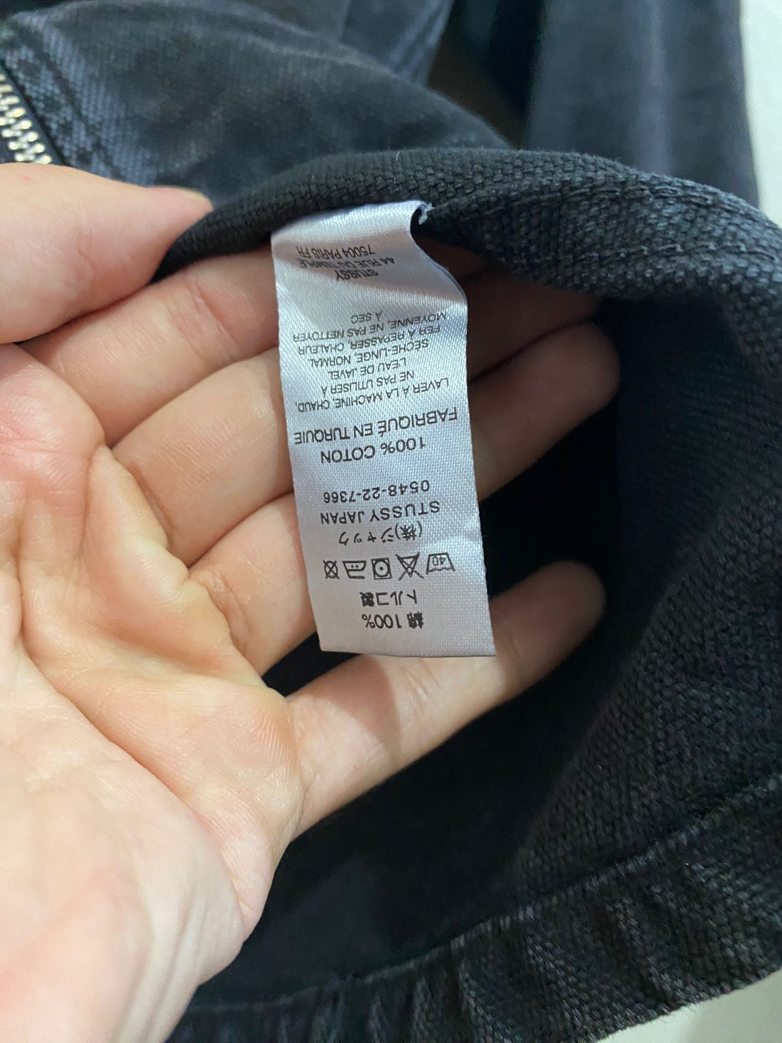 Stussy STÜSSY WASHED CANVAS ZIP LONG SLEEVE SHIRT Size US M / EU 48-50 / 2 - 8 Thumbnail