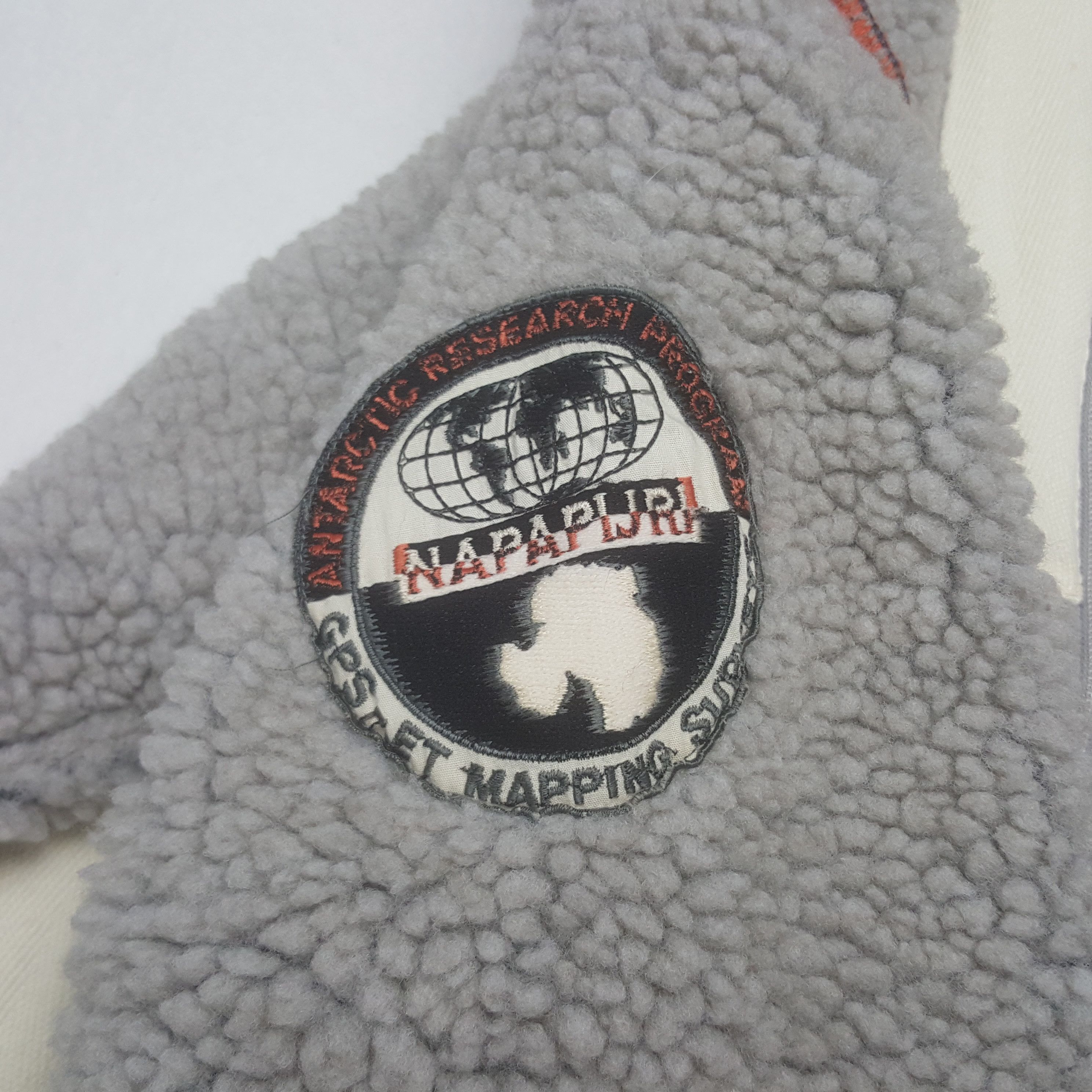 Napapijri × Vintage Vintage Napapijri Sherpa Zipper Winter Jacket Size US M / EU 48-50 / 2 - 8 Thumbnail