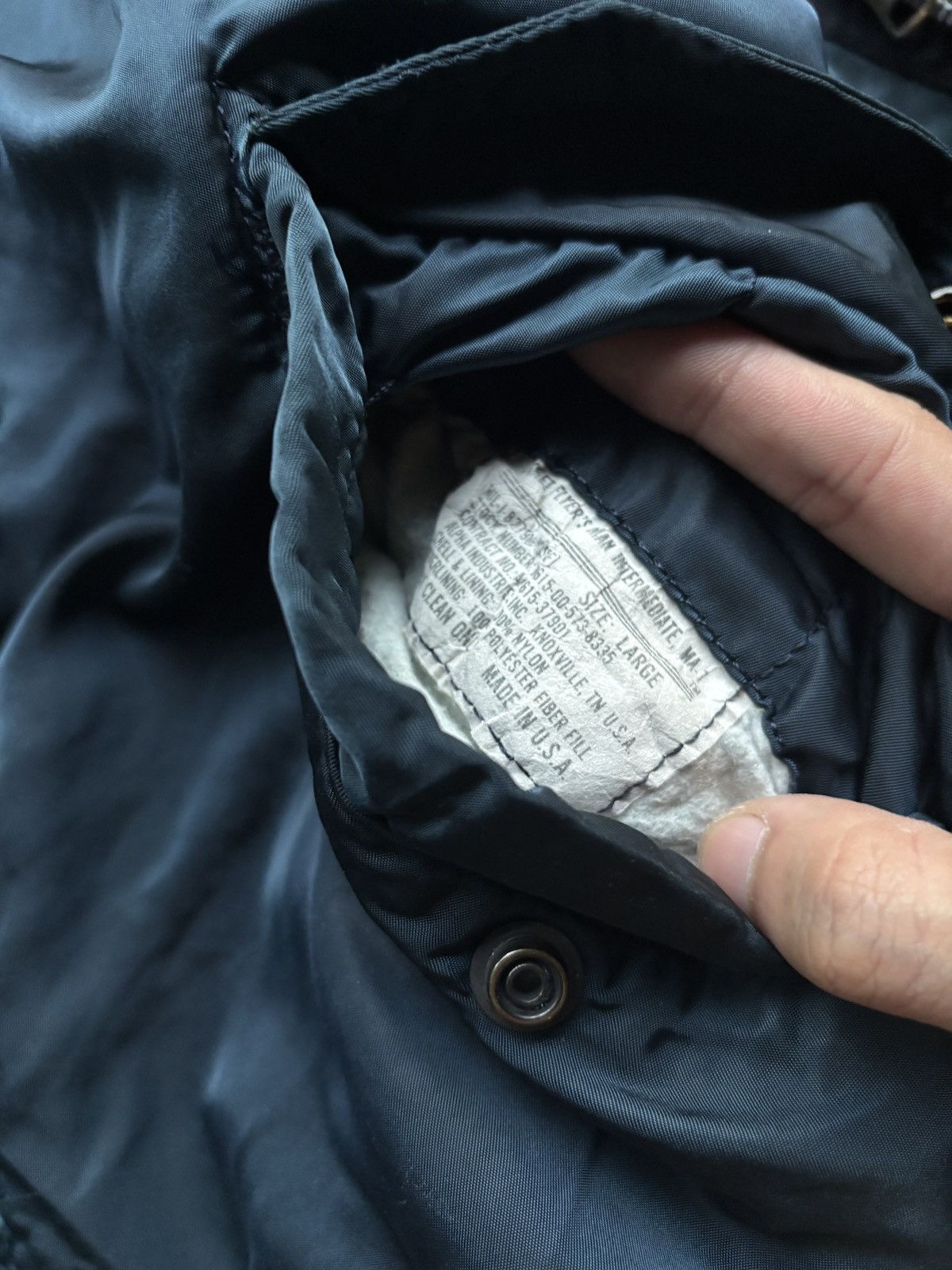 Alpha Industries Vintage Reversible MA-1 Bomber Jacket Size US L / EU 52-54 / 3 - 8 Thumbnail
