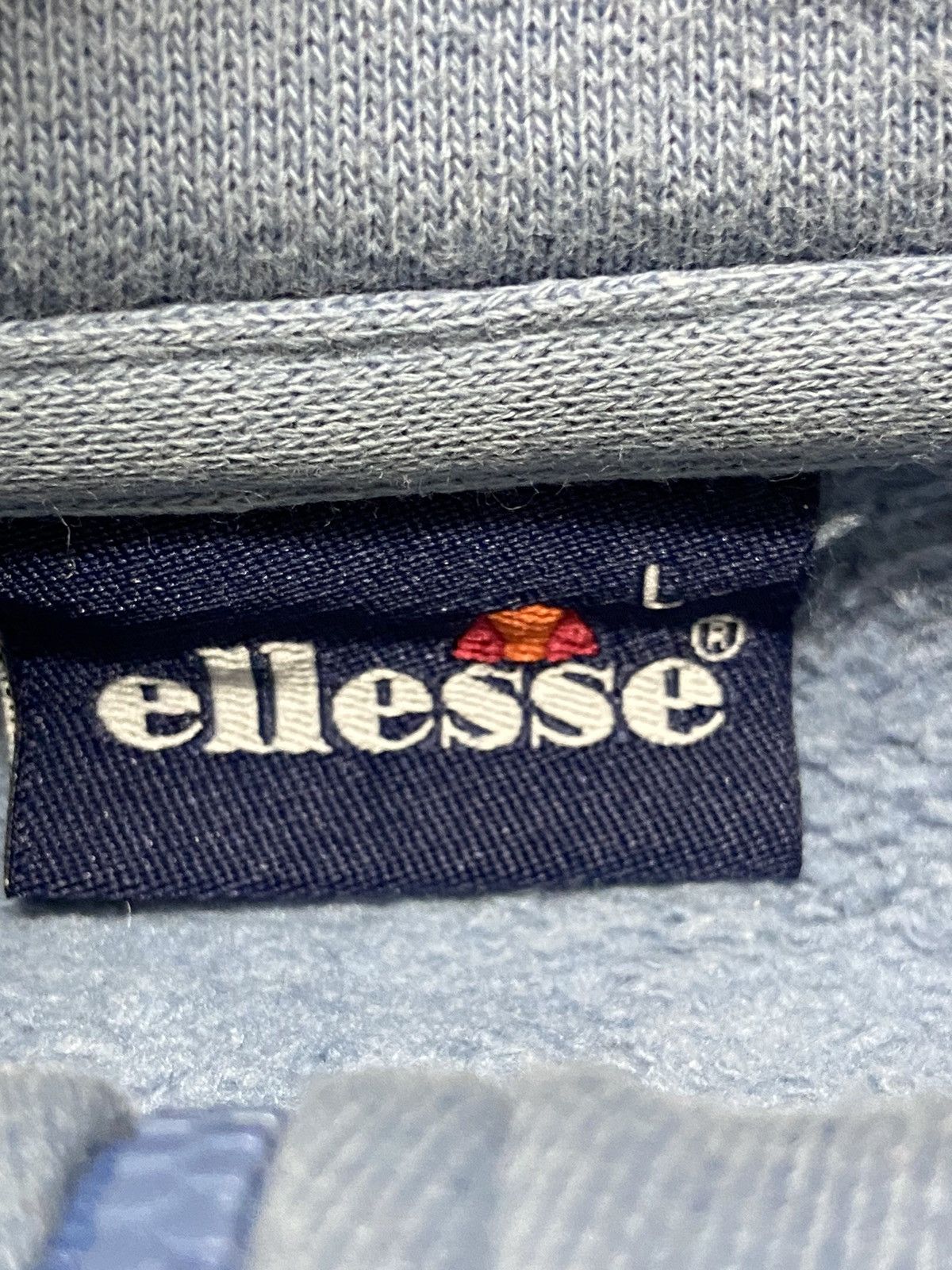 Ellesse × Vintage Vintage Ellesse Halfzipper Pullover Sweatshirt Size US L / EU 52-54 / 3 - 3 Thumbnail
