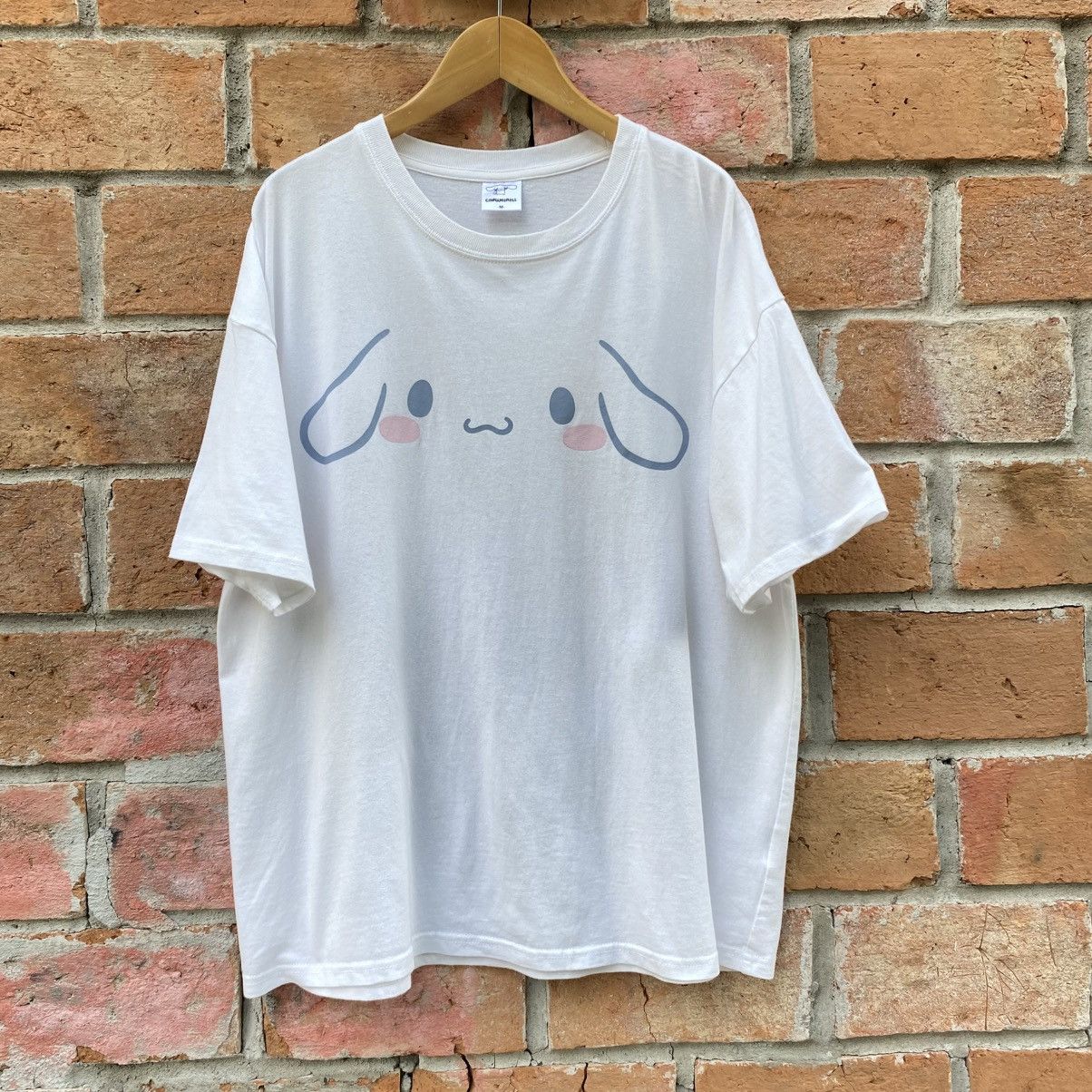 Designer × Japanese Brand CINNAMOROLL White Short Sleeve Tee with Cute Doll Print Size US M / EU 48-50 / 2 - 1 Thumbnail