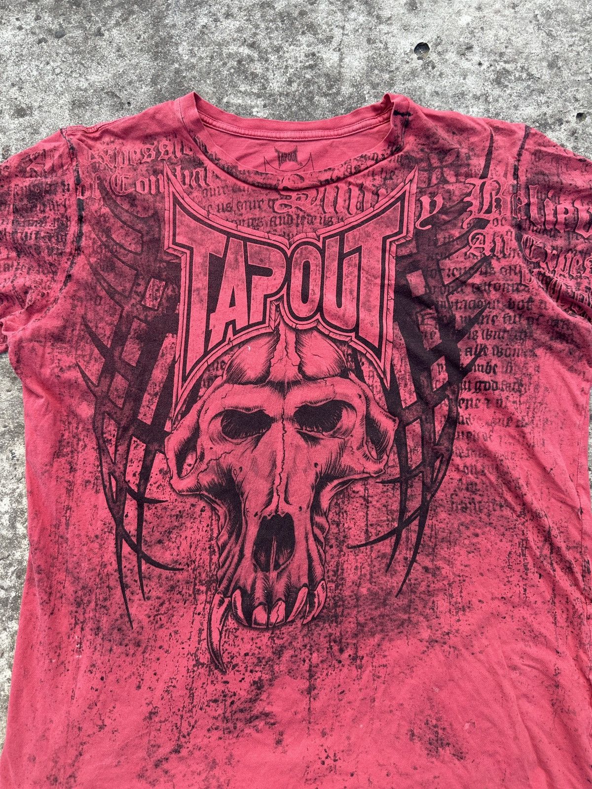 Tapout Y2K Tapout Logo T-shirt Streetwear Avant Garde Style Opium Size US M / EU 48-50 / 2 - 2 Thumbnail