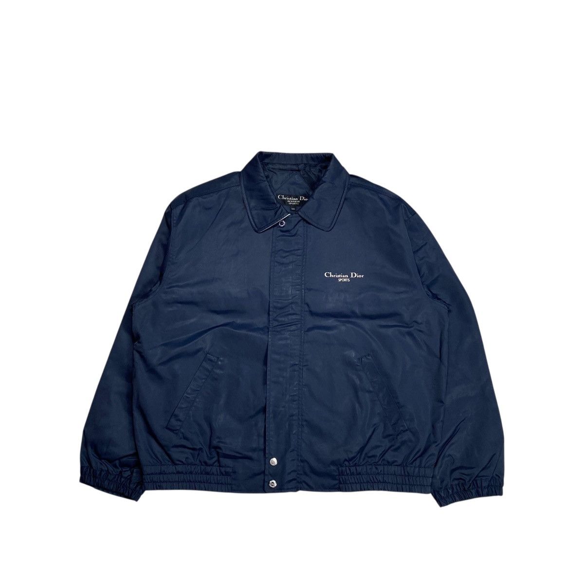 Christian Dior Monsieur Vintage Christian Dior Big Logo Bomber Jacket Size US M / EU 48-50 / 2 - 1 Thumbnail
