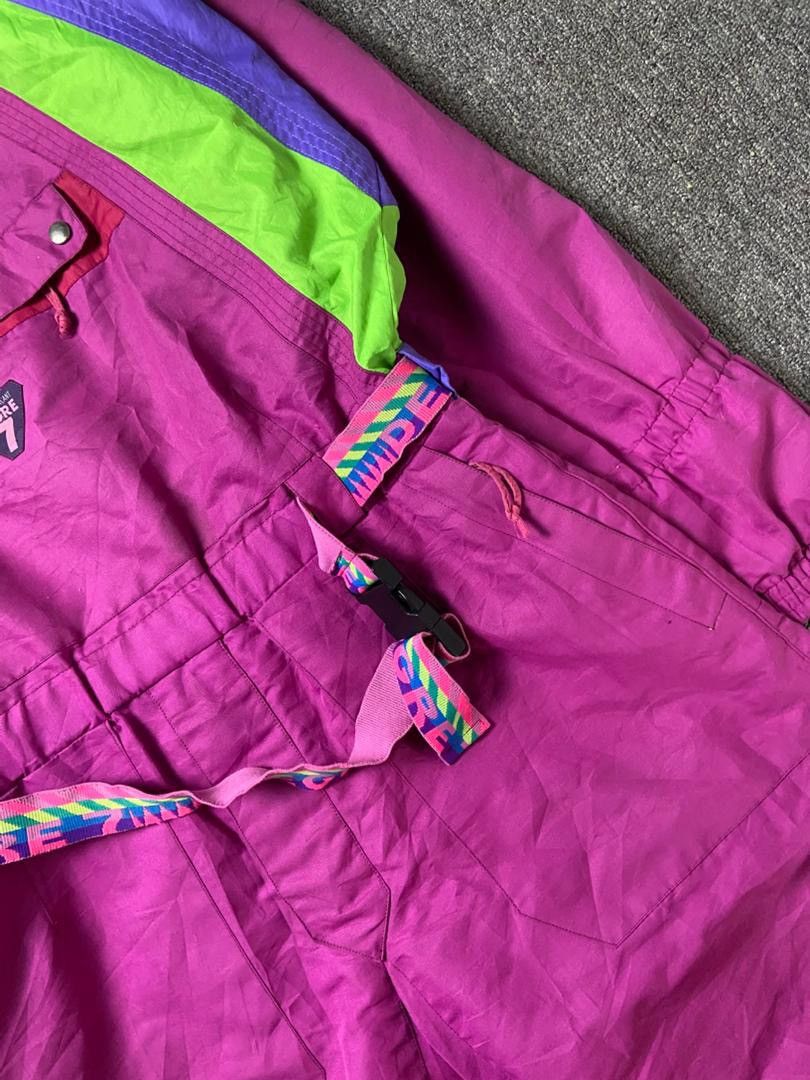 Japanese Brand Vintage Degré 7 Patrick Vallencant Ski Suit (199) Size US 39 - 13 Thumbnail