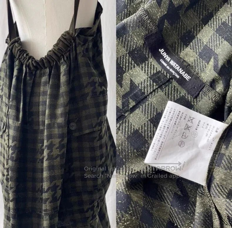 Junya Watanabe Junya Watanabe CDG Houndstooth Overall Dress. Size XS / US 0-2 / IT 36-38 - 9 Thumbnail