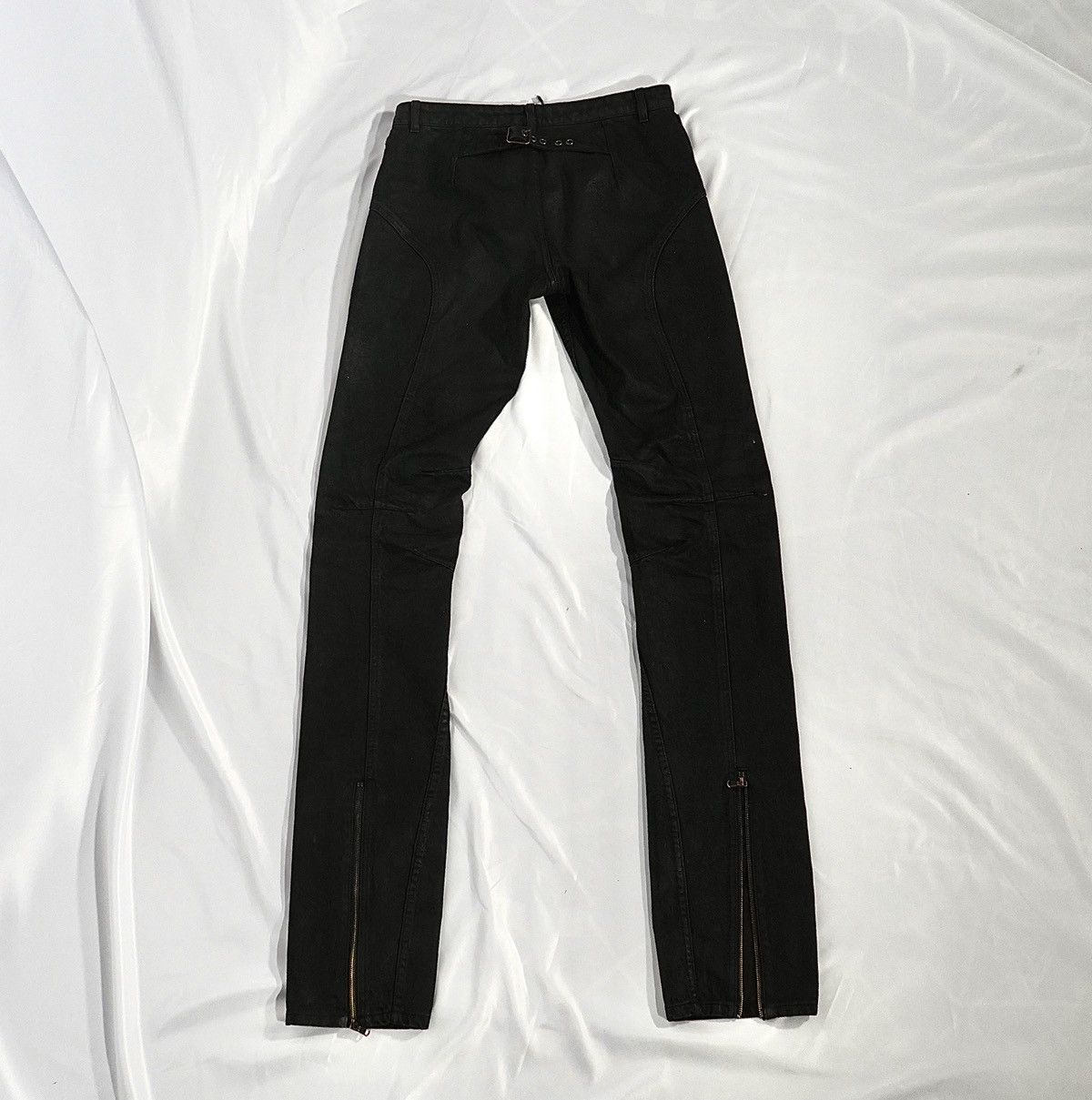 P.L.N. P.L.N waxed biker jeans Size US 30 / EU 46 - 7 Thumbnail