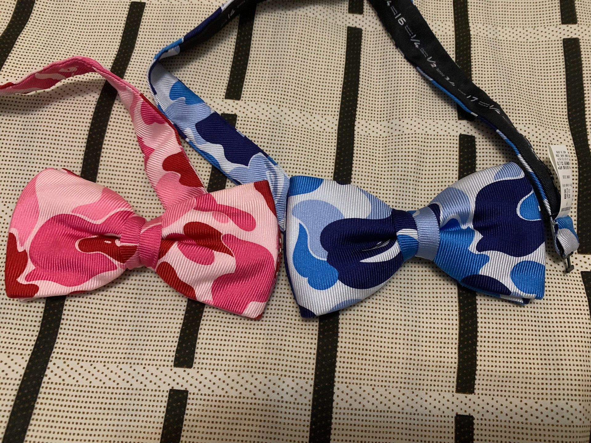 Bape Bape Camo Rare Pink Tie S Men Size ONE SIZE - 1 Thumbnail